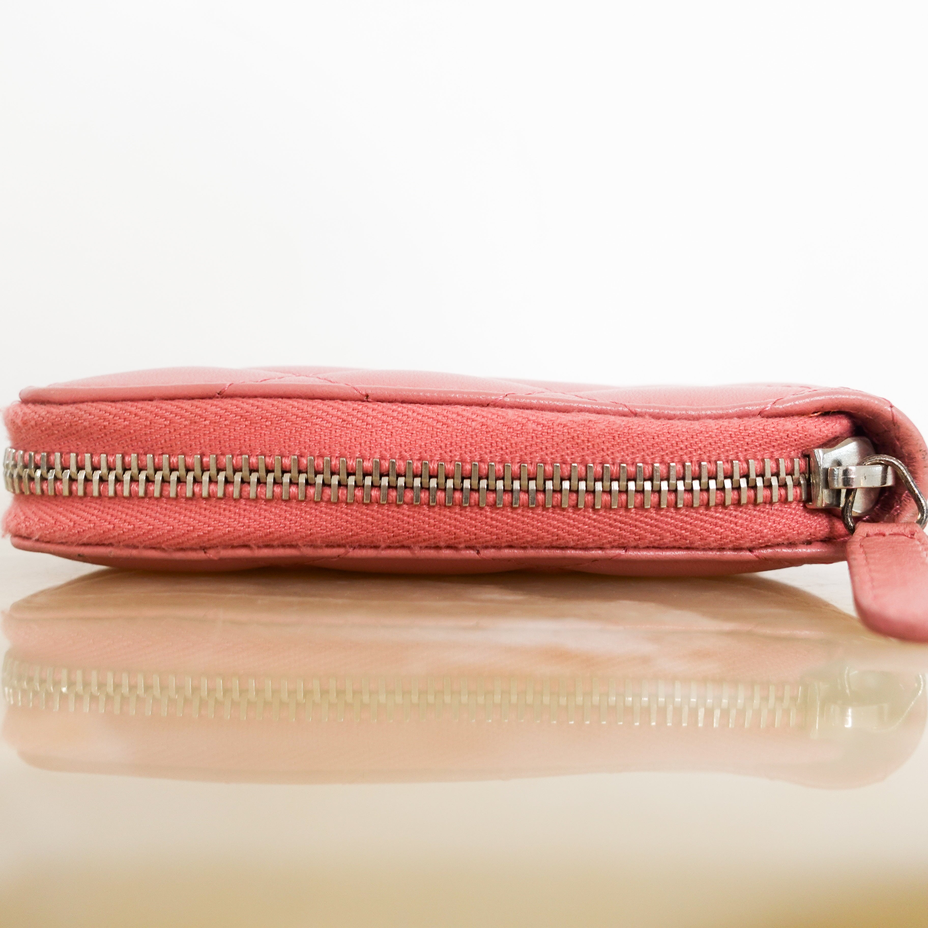 Pink zip around wallet RRP £1200