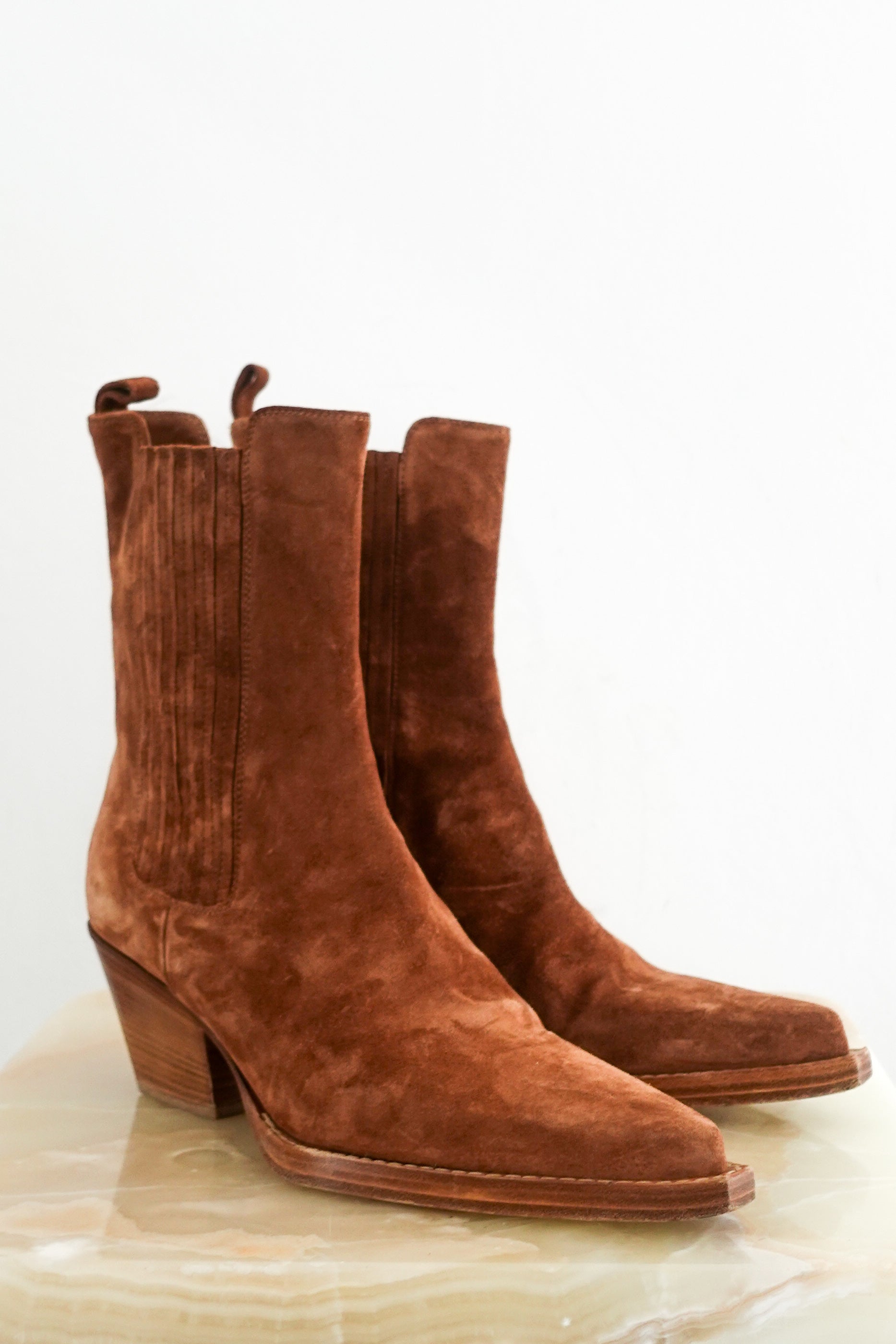 Cowboy suede boots RRP £695