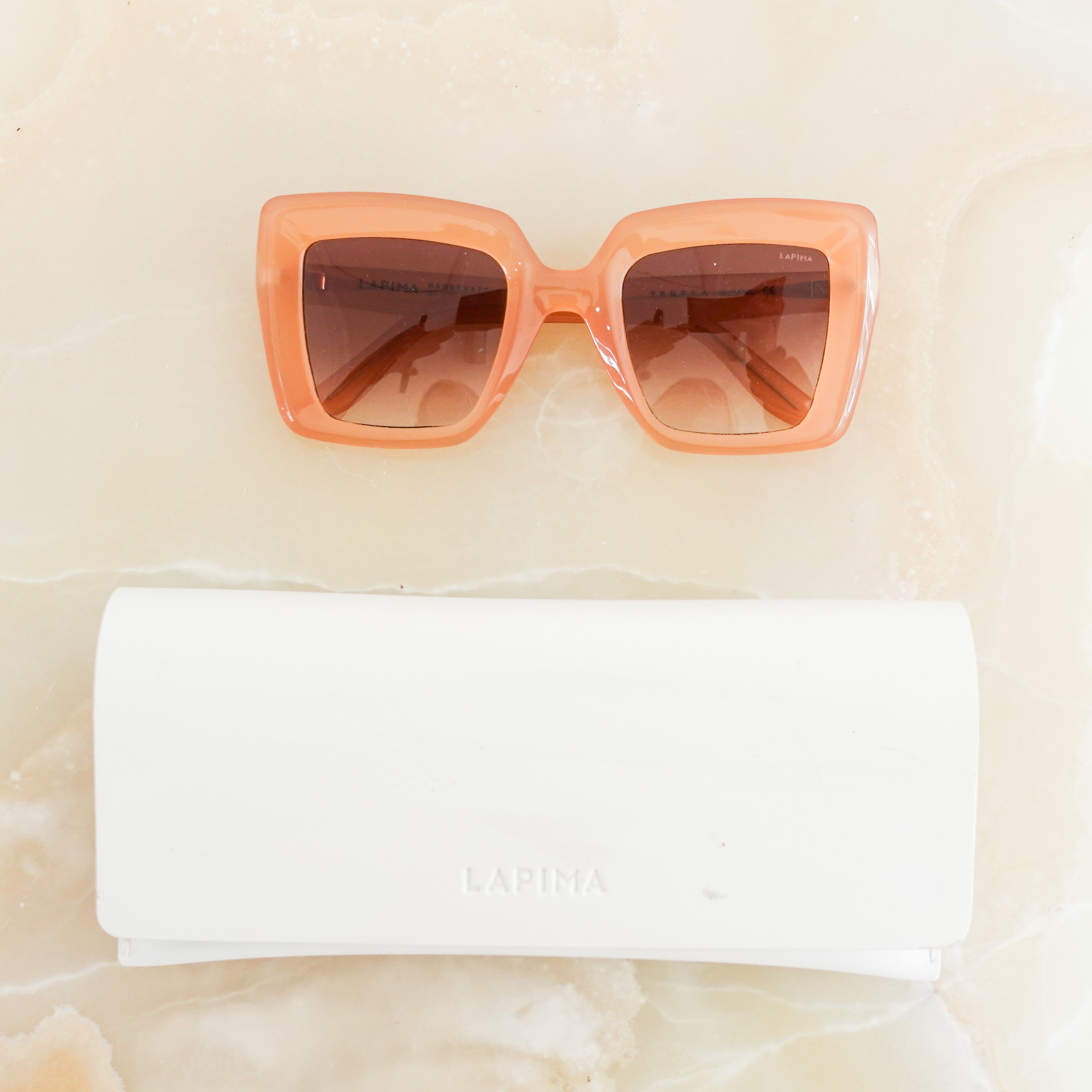 Peach sunglasses RRP £150