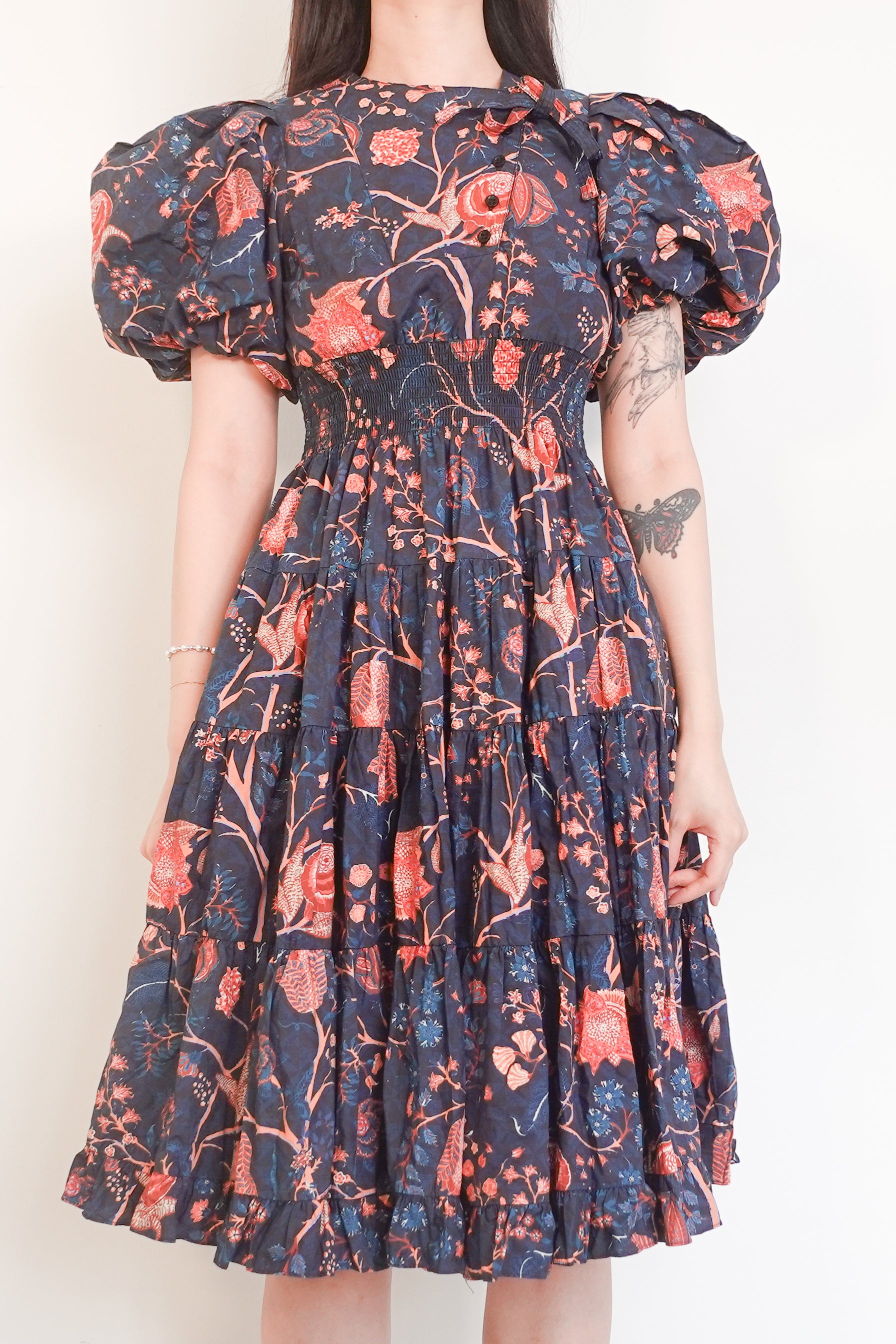 Floral midi dress