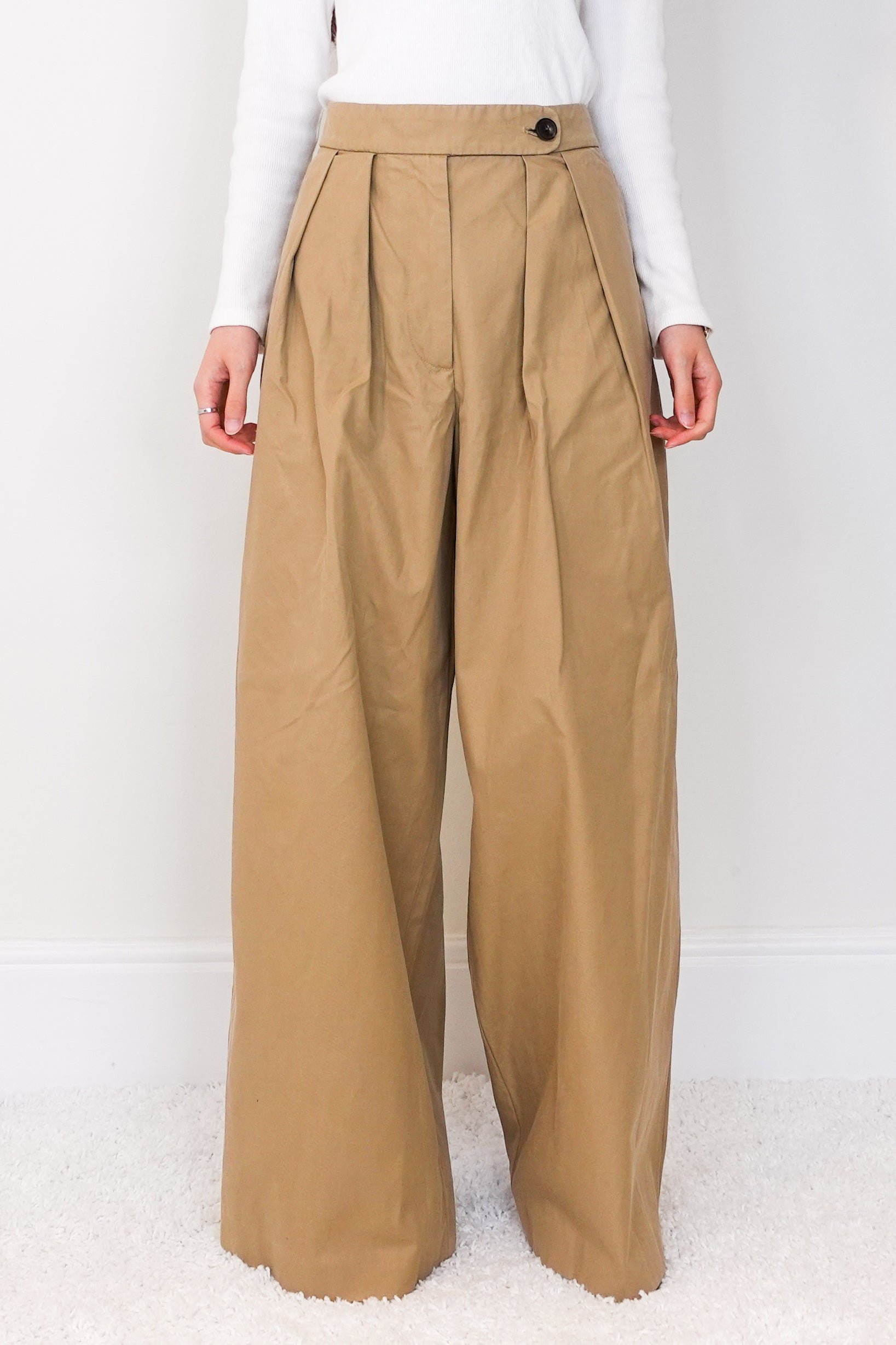 Beige trousers RRP £500