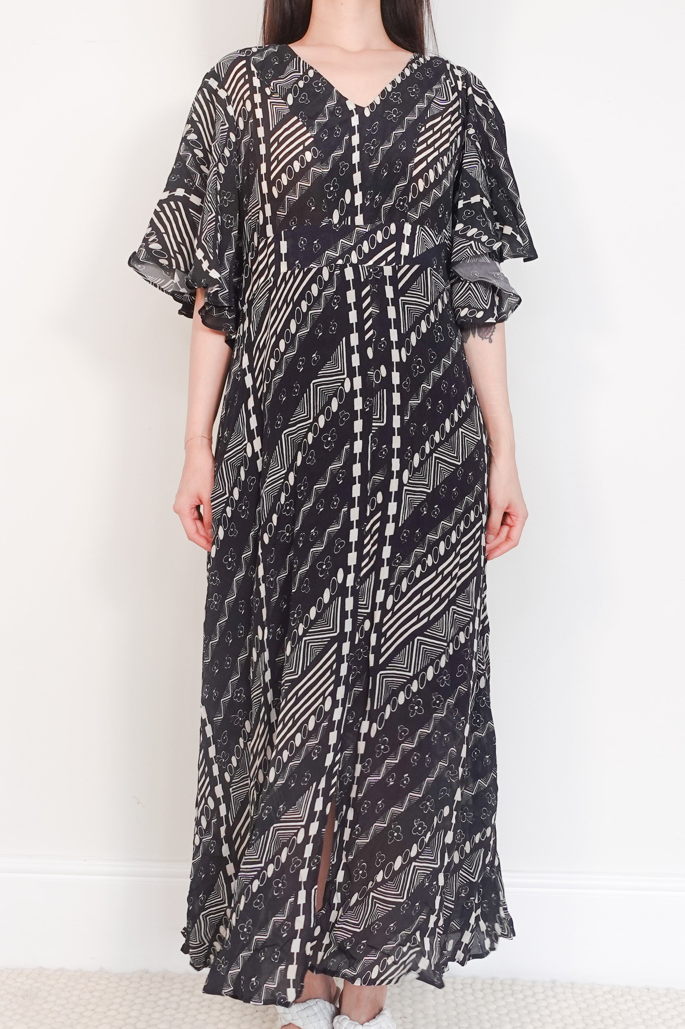 Patterned maxi dress RRP £125