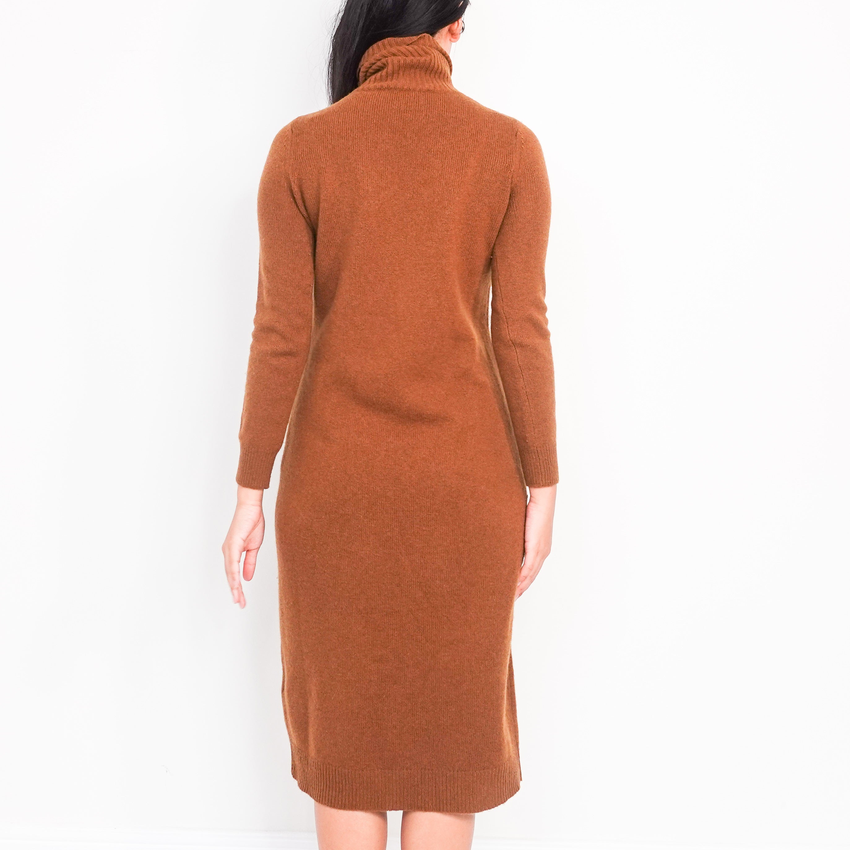 Cashmere long line jumper dress RRP £1K