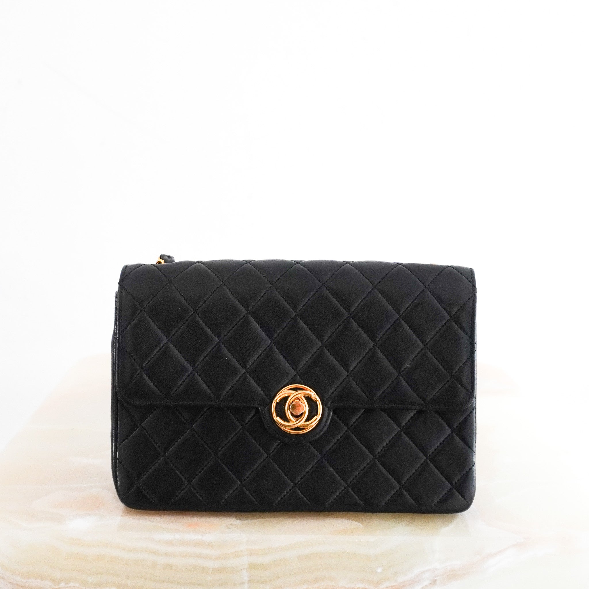 COLLECTOR'S ITEM Chanel Vintage Quilted Lambskin Bag | Authentic Preloved - Reloved Again