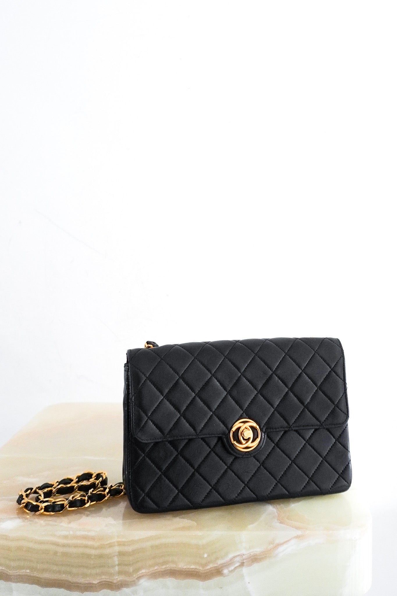 COLLECTOR'S ITEM Chanel Vintage Quilted Lambskin Bag | Authentic Preloved - Reloved Again