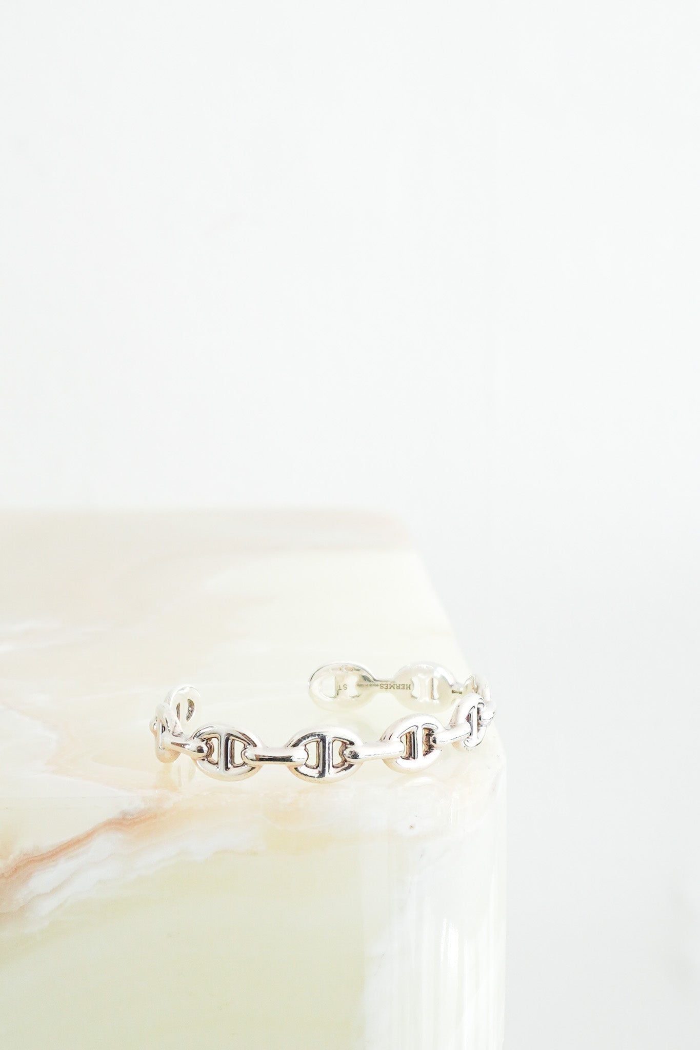 CURRENT SEASON Hermes Chaine D'ancre Enchainee Bracelet Medium Width | Authentic Preloved FINAL SALE - Reloved Again