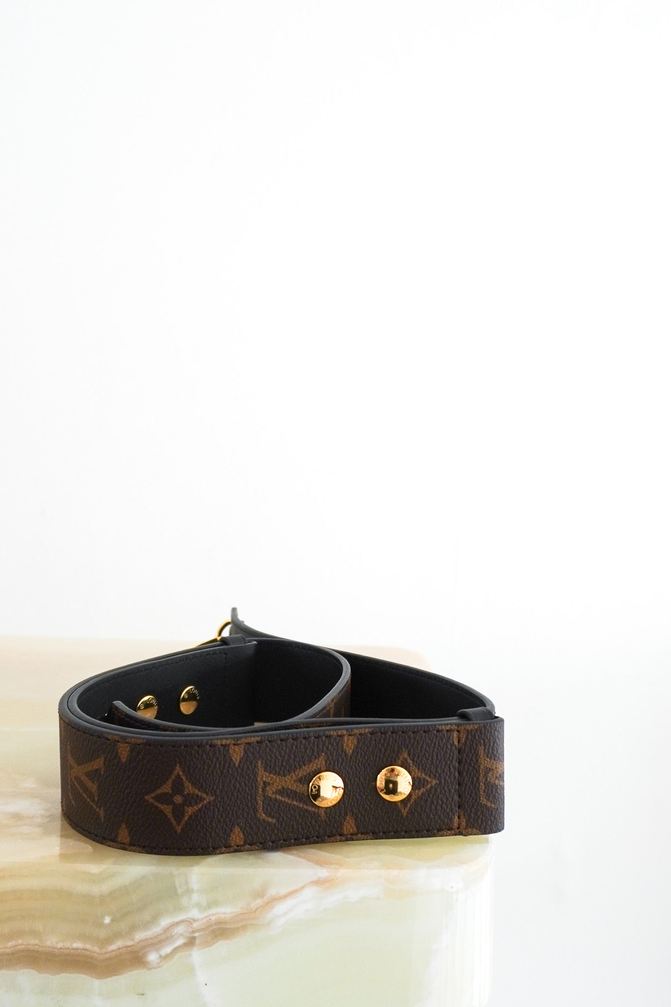 CURRENT SEASON LV Bandoulière Monogram Bag Strap RRP £490 | Authentic Preloved FINAL SALE - Reloved Again