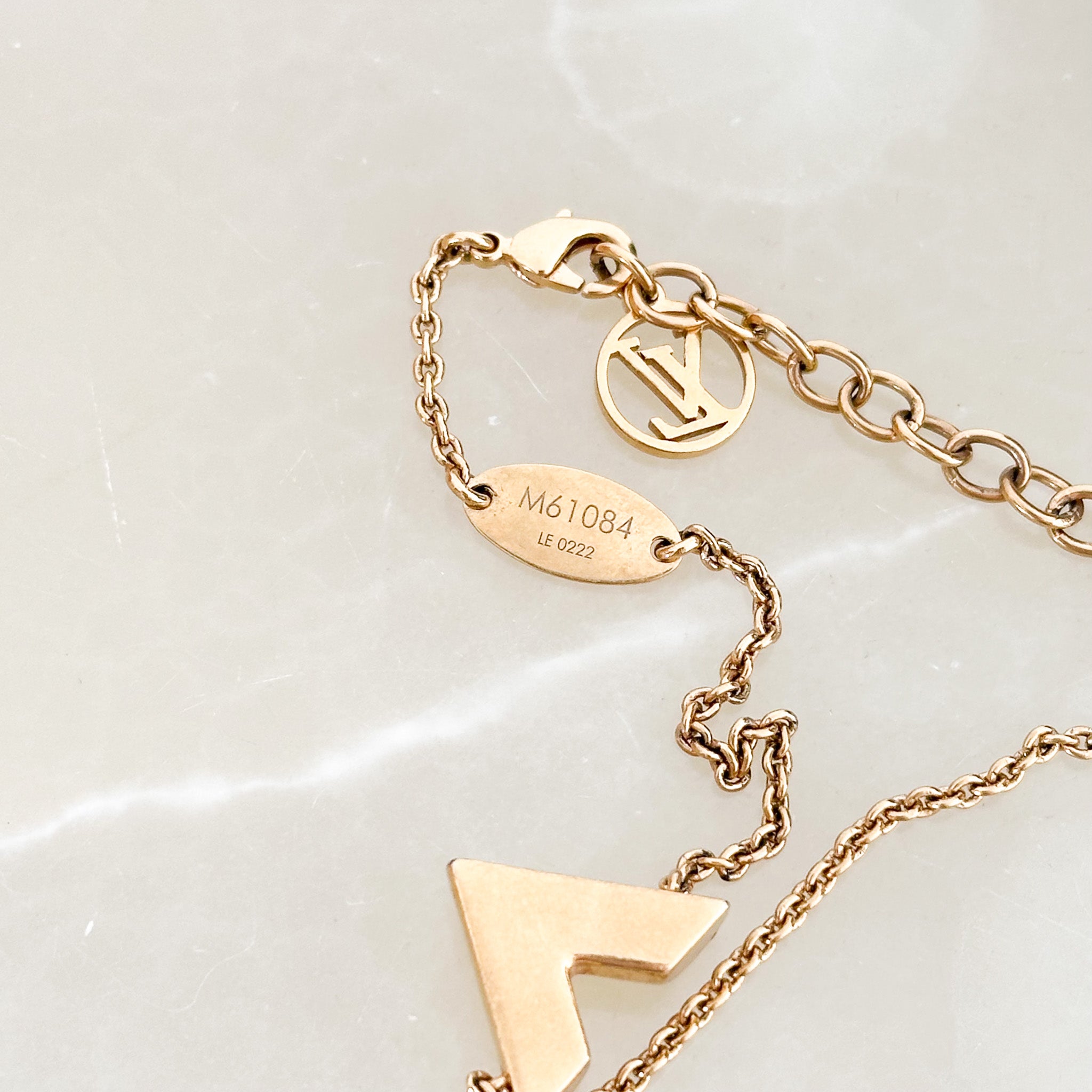 CURRENT SEASON Louis Vuitton Essential V Bracelet RRP £325 | Authentic Preloved FINAL SALE - Reloved Again