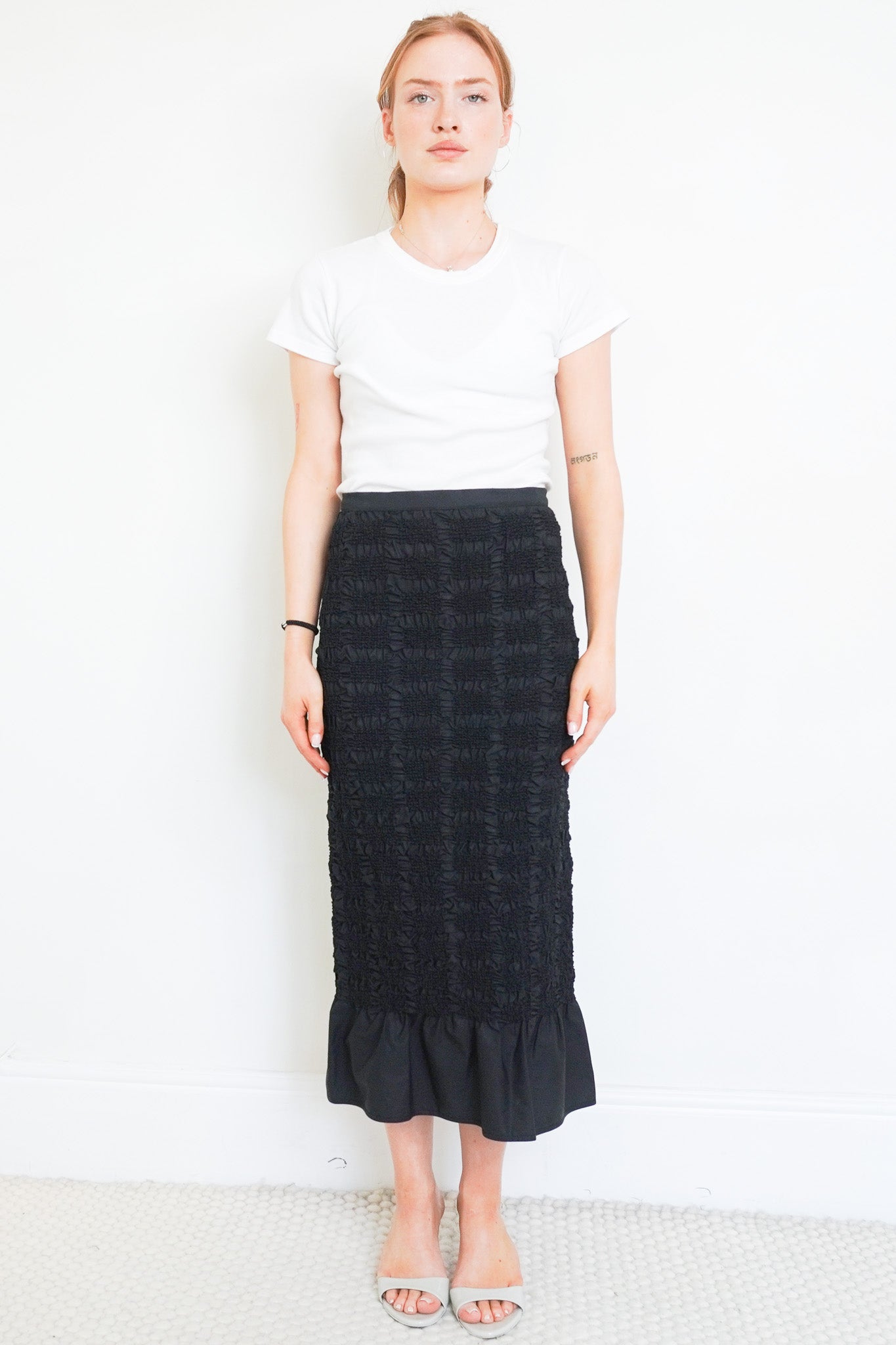 Cecile Bahlsen Black Skirt RRP £800 | Authentic Preloved - Reloved Again