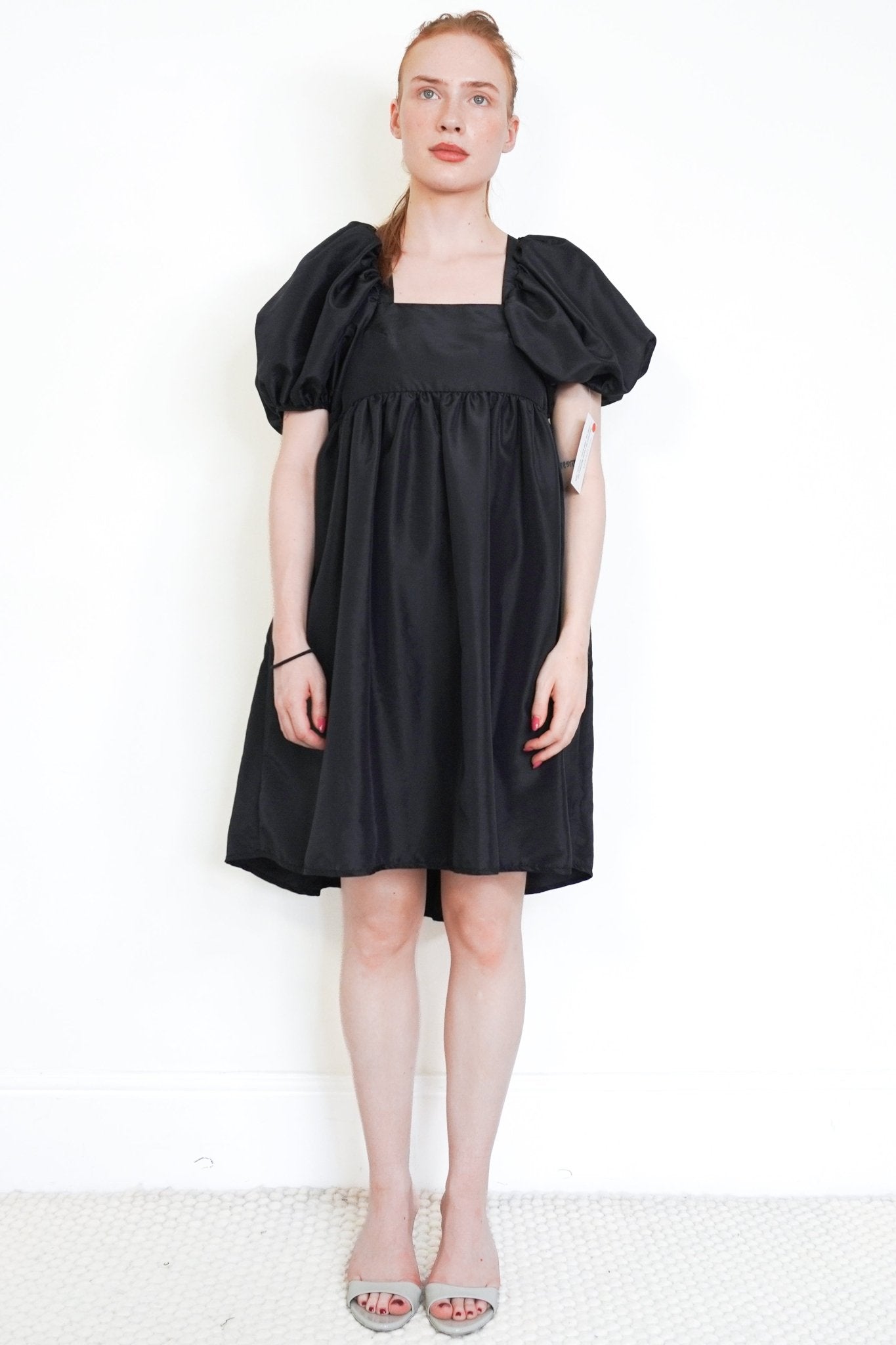 Cecilie Bahnsen Tilde Dress in Black (RRP £550) | Authentic Preloved - Reloved Again