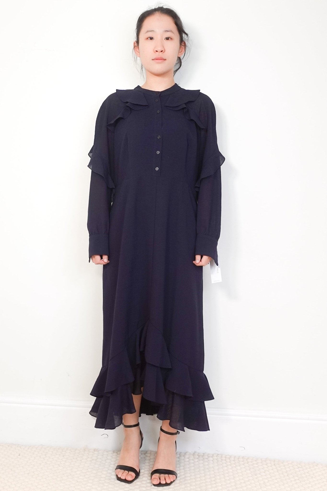 Cefinn Navy Maxi Dress RRP £320 | Authentic Preloved - Reloved Again