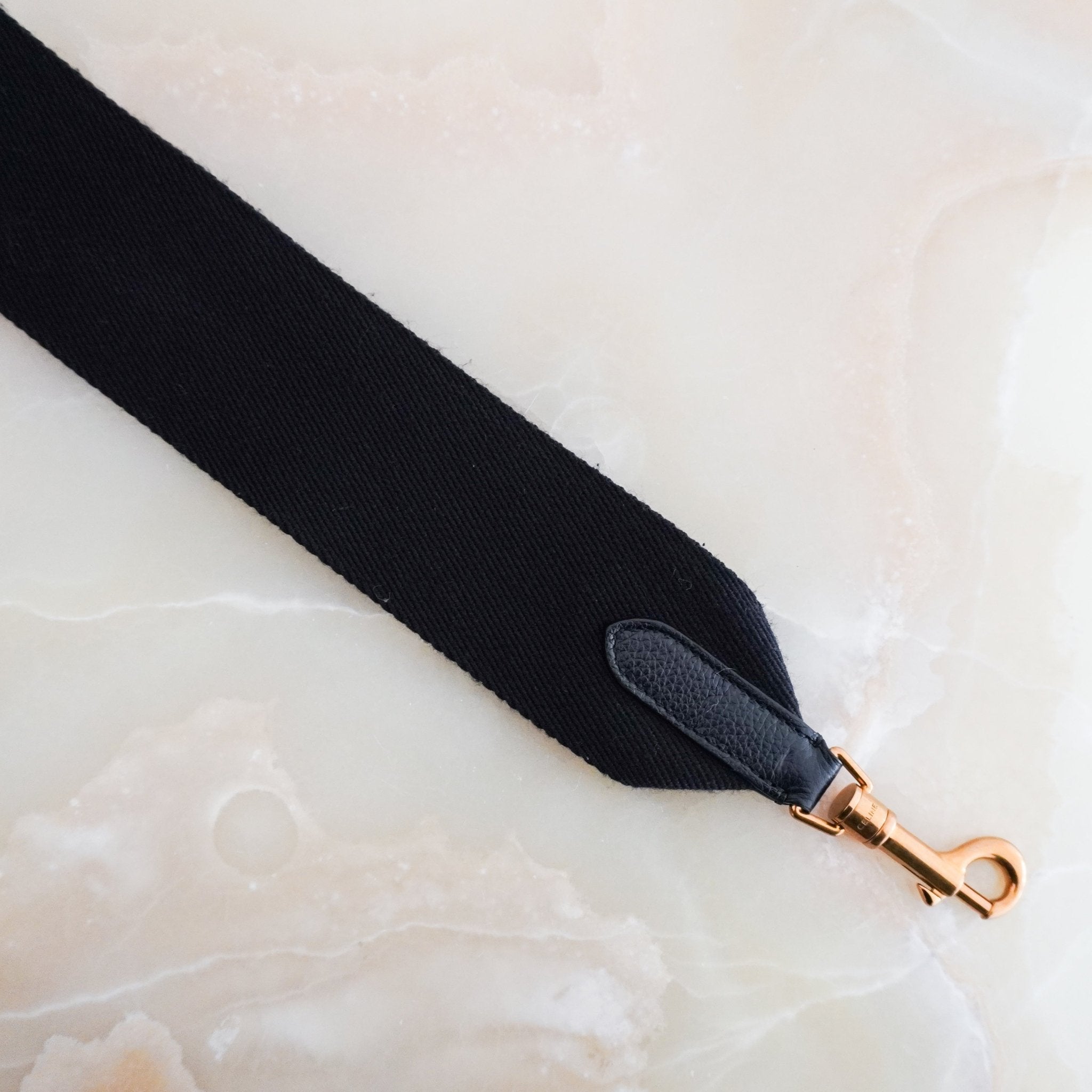Celine Black Bag Strap RRP £400 | Authentic Preloved FINAL SALE - Reloved Again