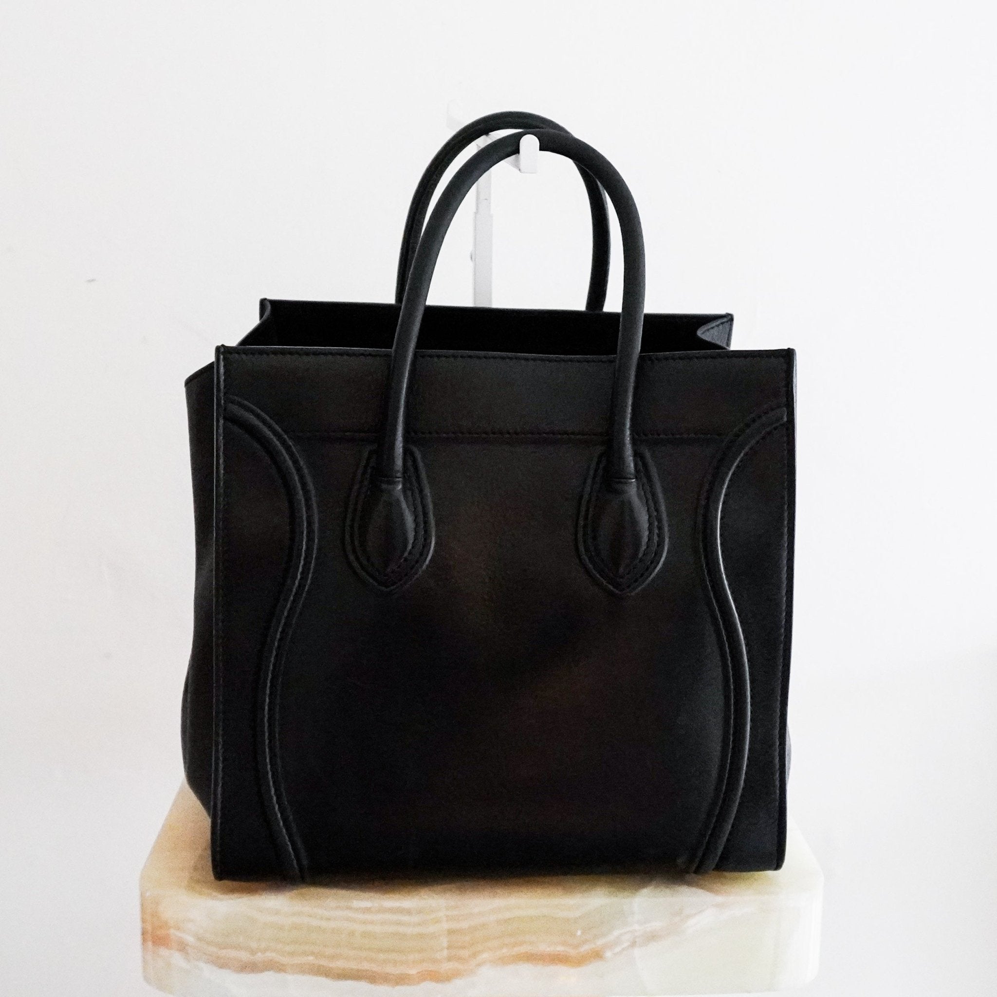 Celine Black Phantom Tote Bag RRP £2000 | Authentic Preloved - Reloved Again