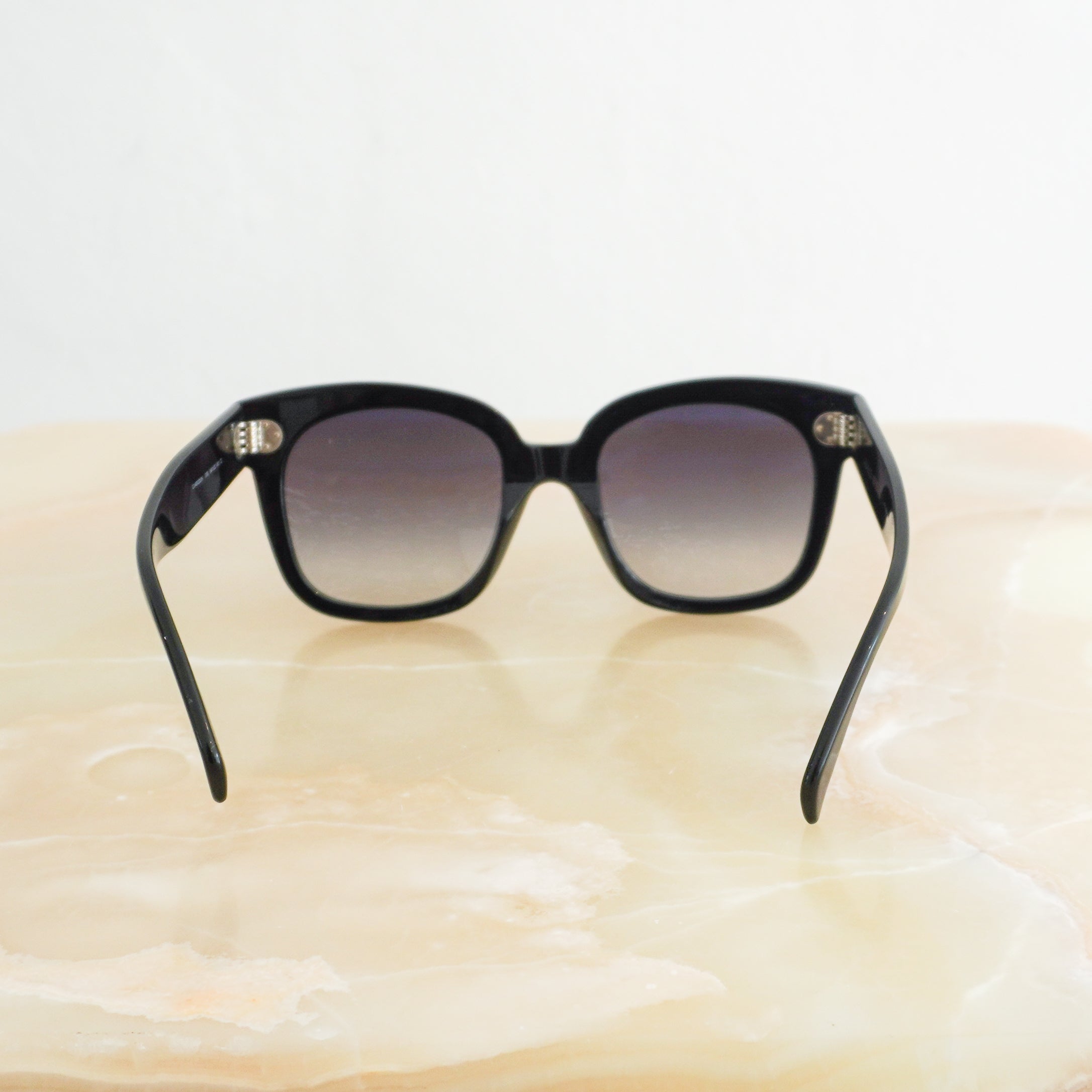 Celine CL4002UN Cat Eye Black Sunglasses back photo chelsea london