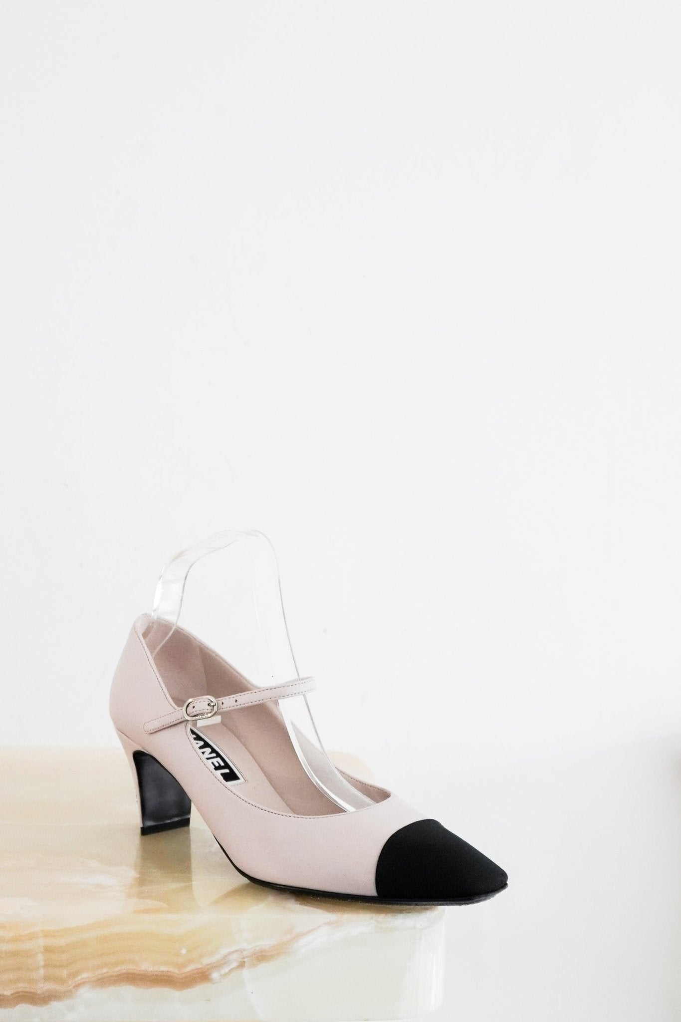 Chanel Beige Mary Jane Heels RRP £800 | Authentic Preloved - Reloved Again