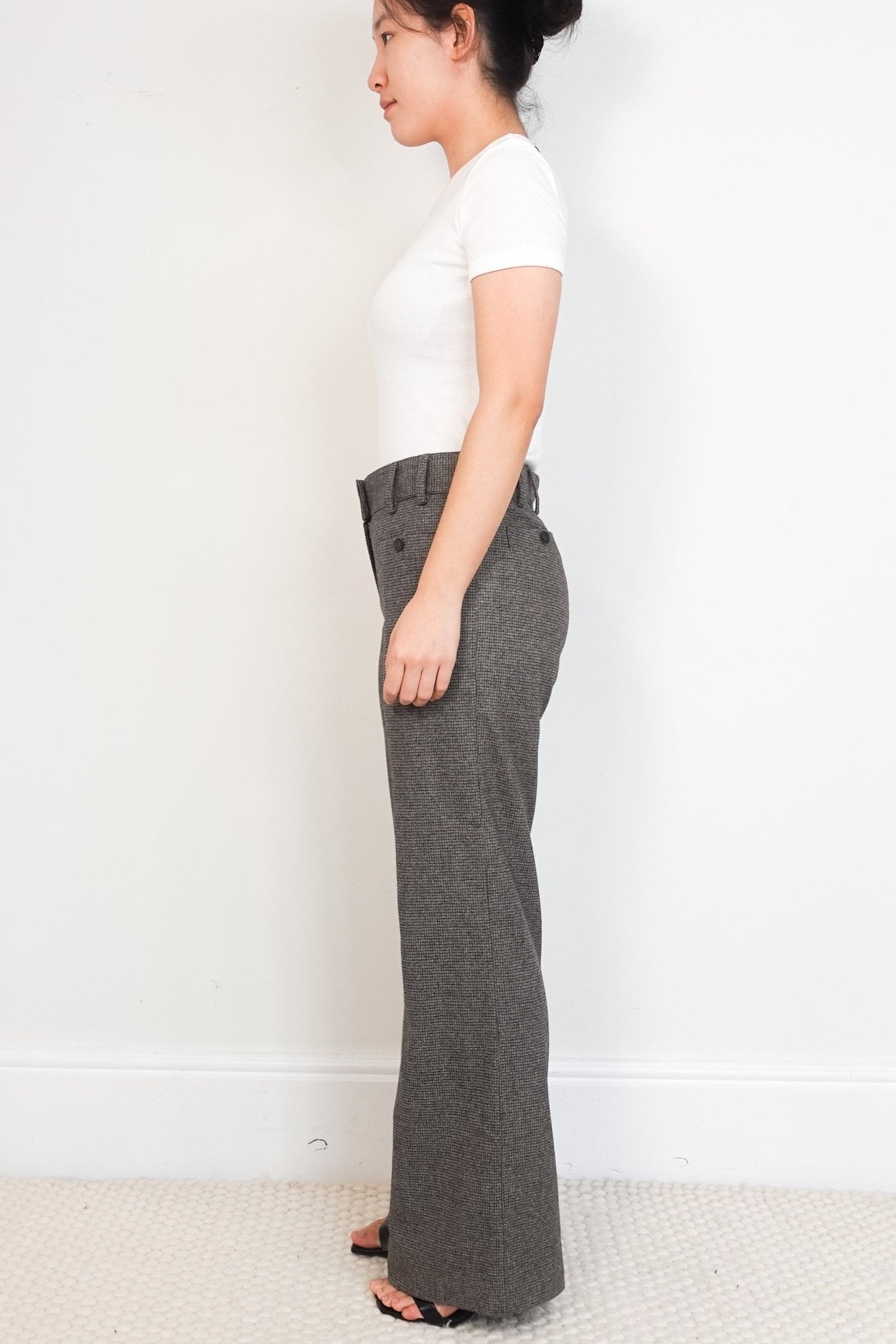 Chanel Grey Tweed Trousers RRP £600 | Authentic Preloved - Reloved Again