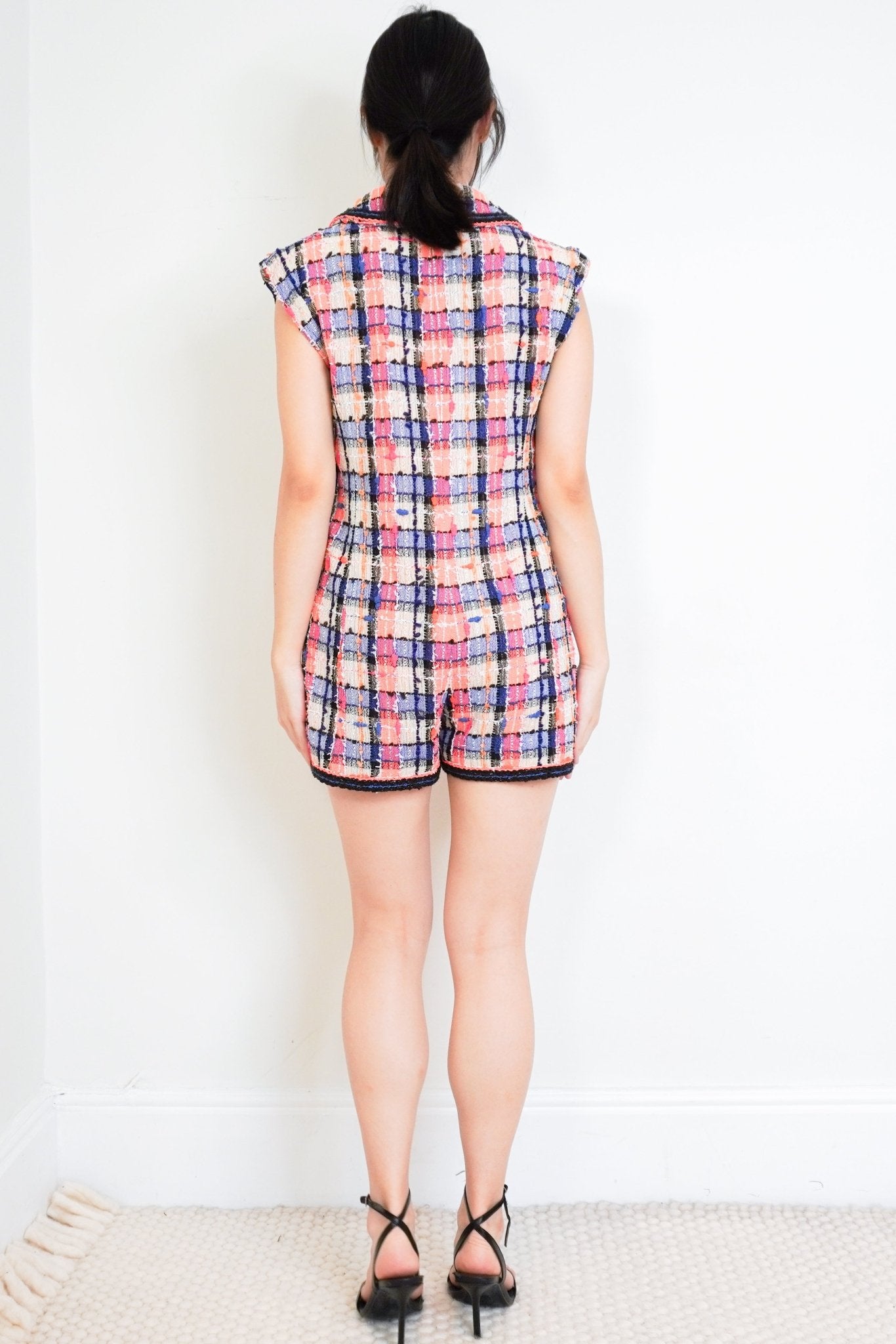 Chanel Pink Tweed Romper Spring 2020 RRP £3000 | Authentic Preloved - Reloved Again