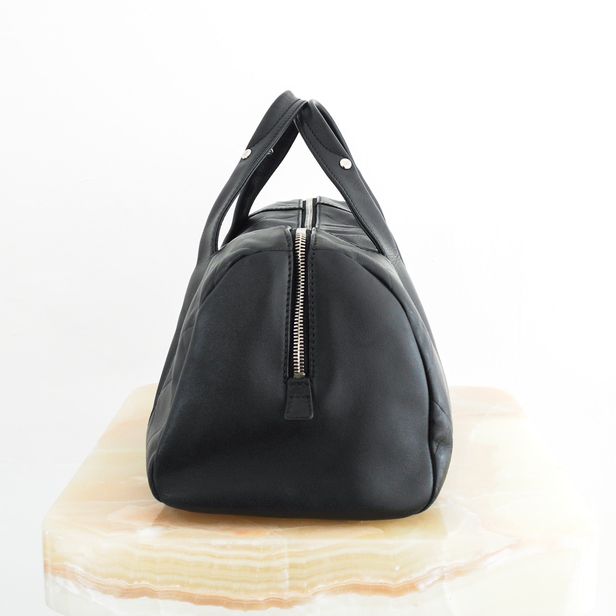 Chanel-Timeless-Boston-Bag-in-Black-side-picture