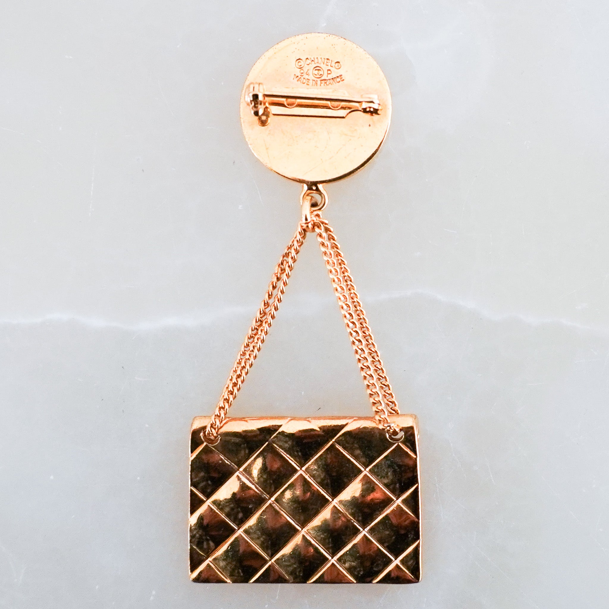 Chanel-Vintage-Gold-Plated-Brooch-back-picture