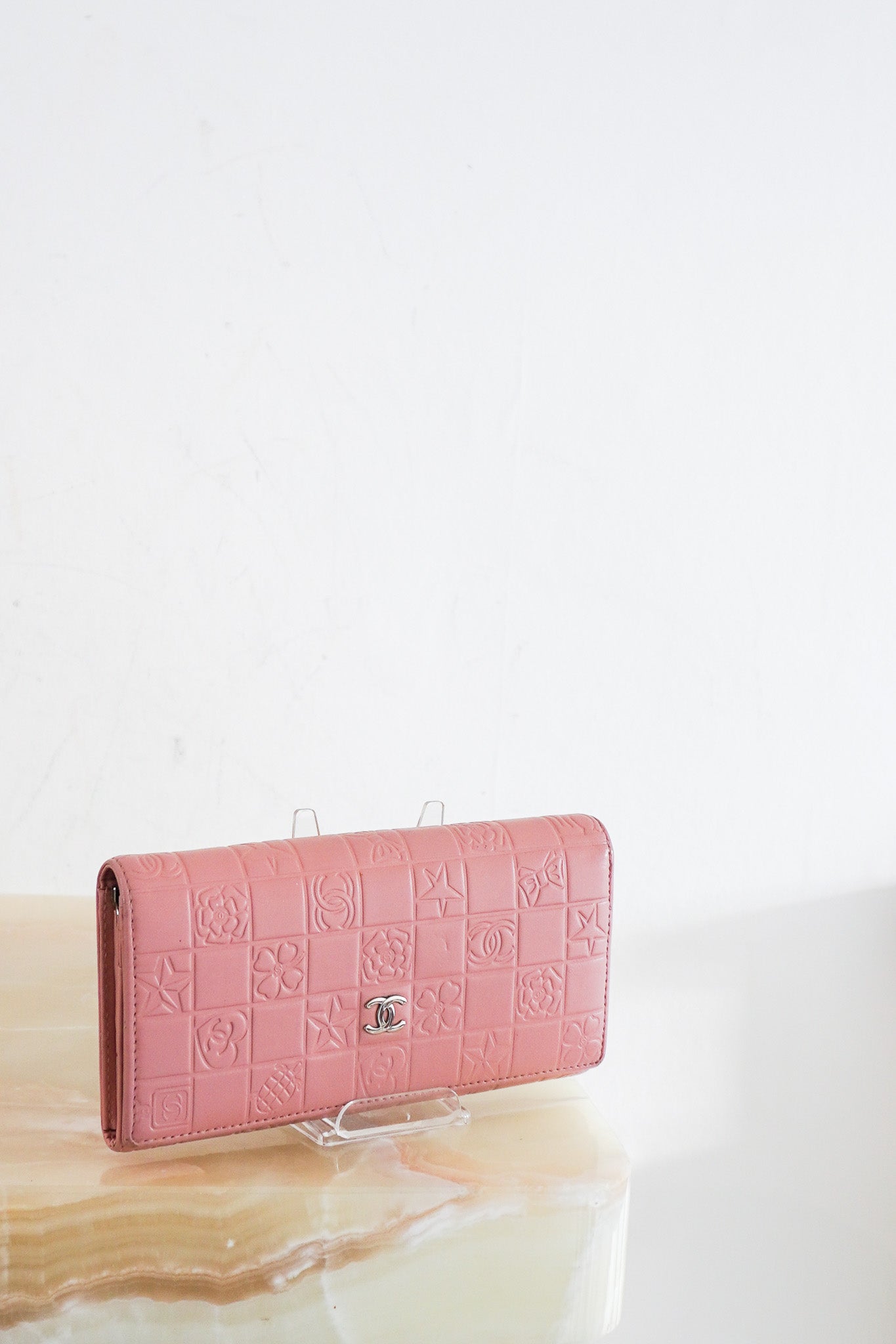 Chanel Vintage Wallet in Pink | Authentic Preloved - Reloved Again
