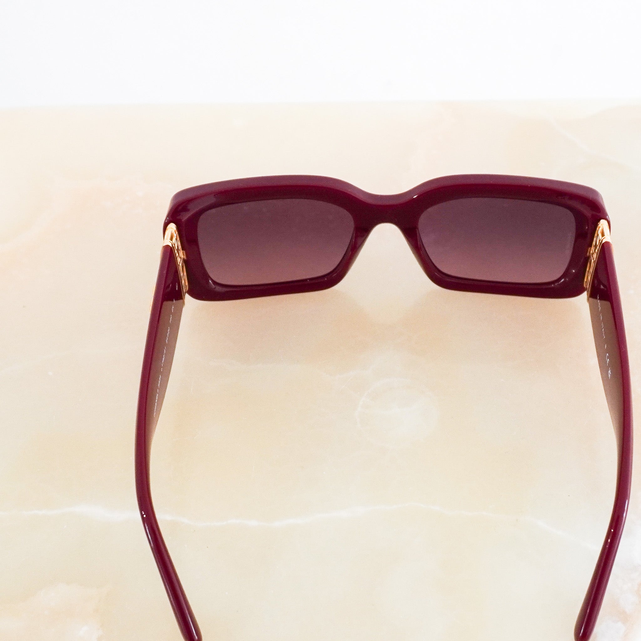 CURRENT SEASON Chanel Cherry Red Sunglasses £360 | Authentic Preloved FINAL SALE - Reloved Again