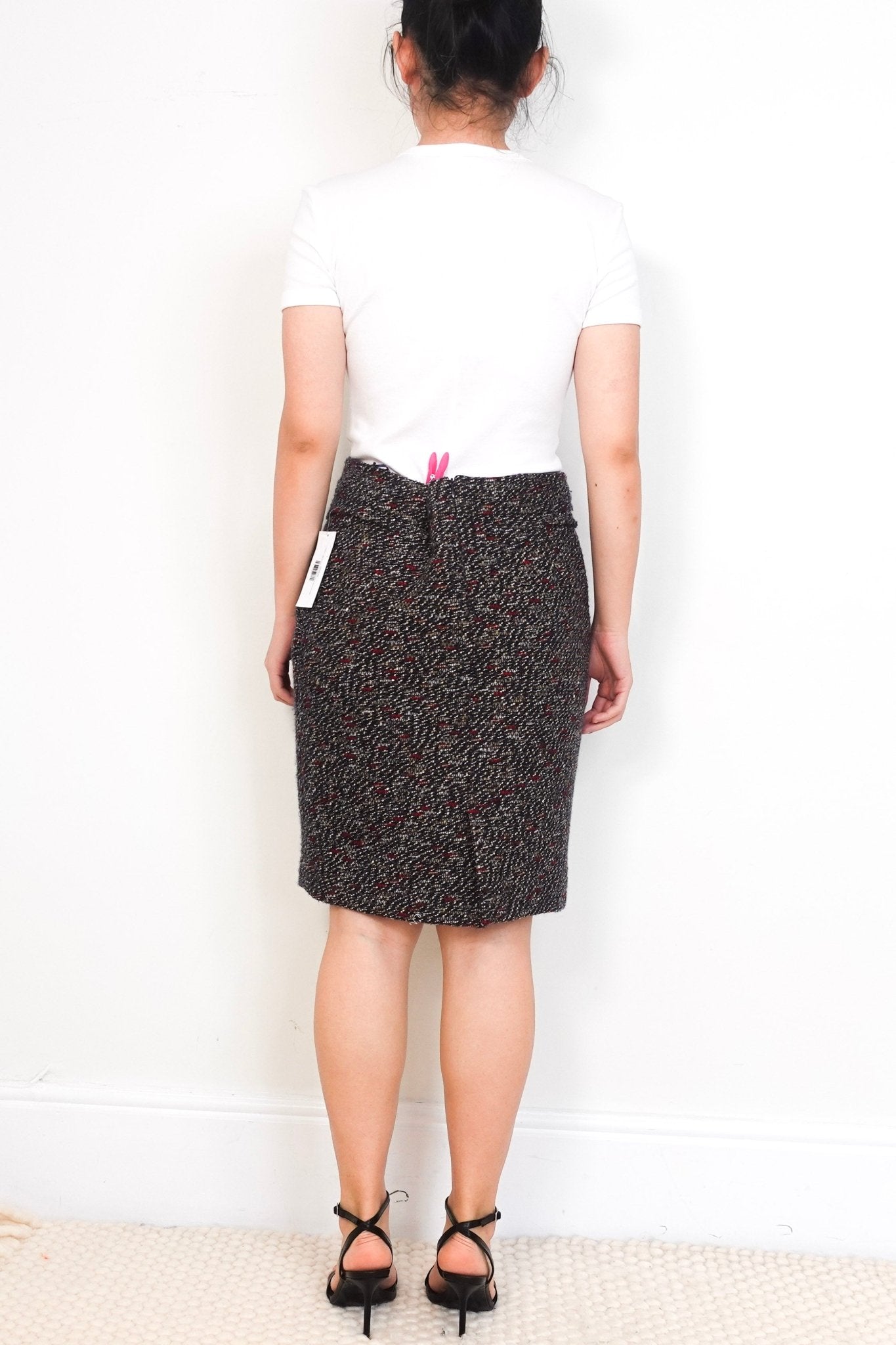 Chanel midi skirt tweed - RRP £1500 | Authentic Preloved - Reloved Again