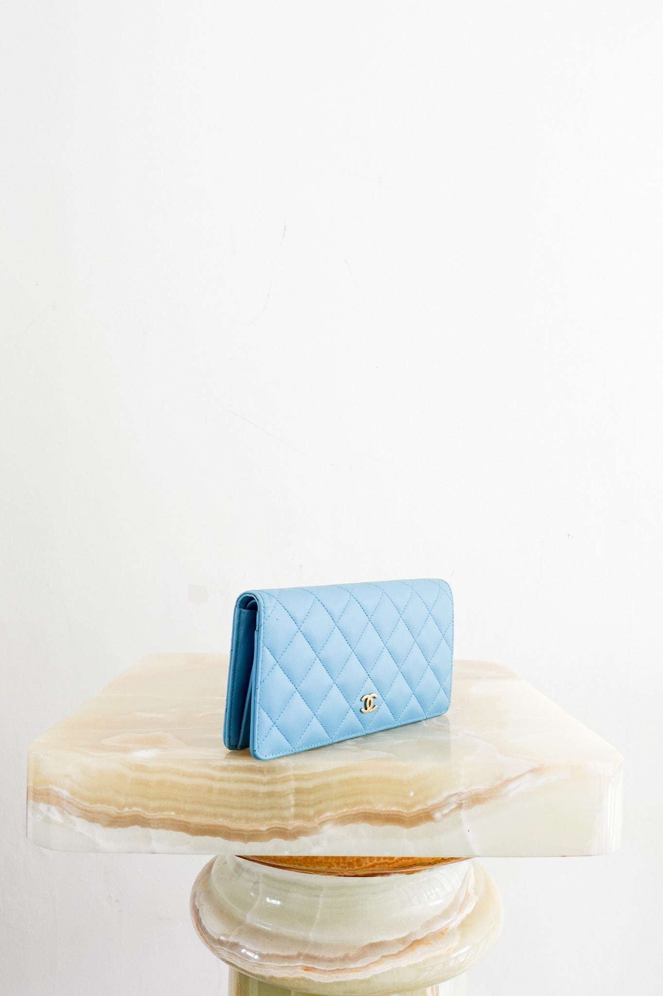 Chanel Longline Blue Wallet RRP £1.2k| Authentic Preloved