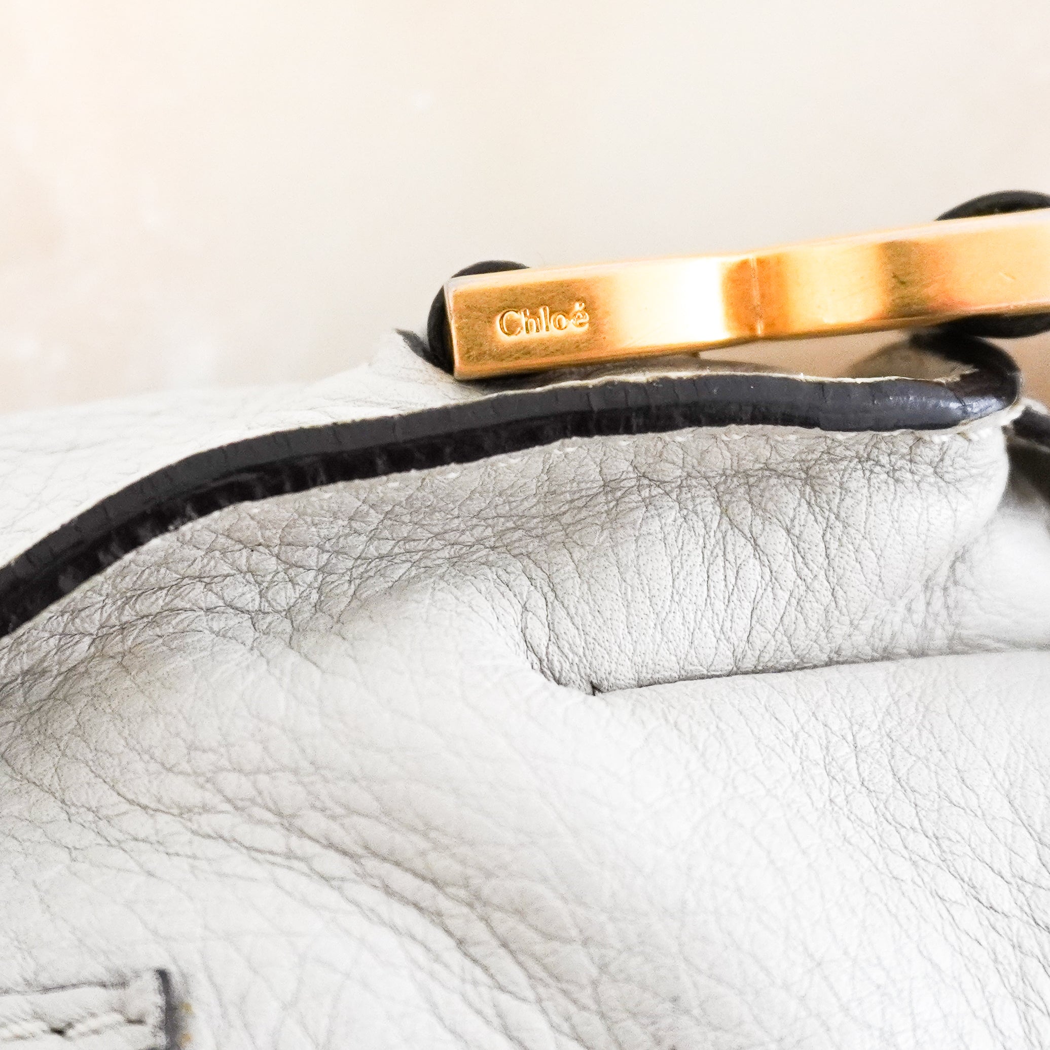 Chloe Marcie Bag Grey Medium Shoulder Bag RRP £1700 | Authentic Preloved - Reloved Again