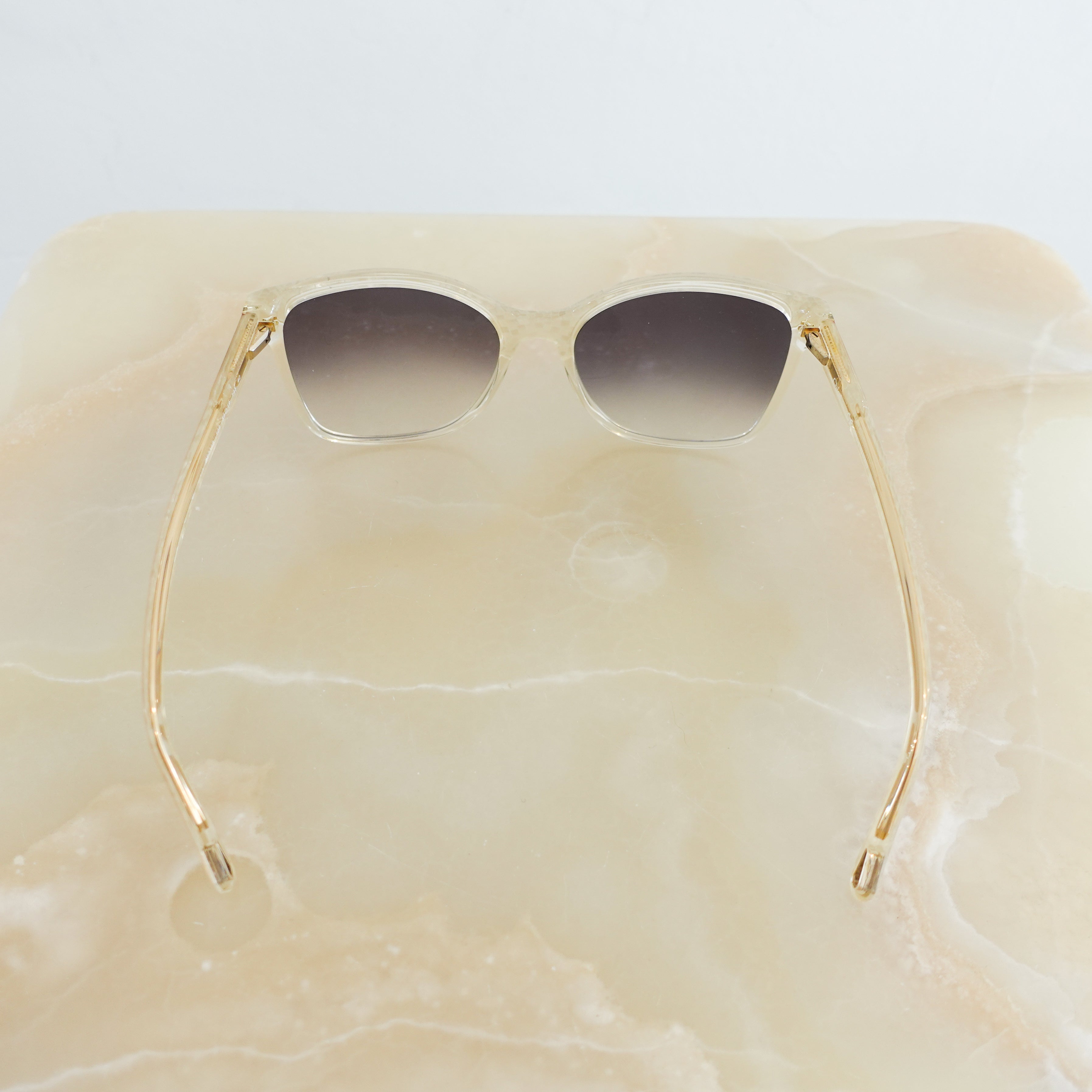 Chloe-White-Pearl-Champagne-Mosaic-Sunglasses-back-picture-Chelsea-London