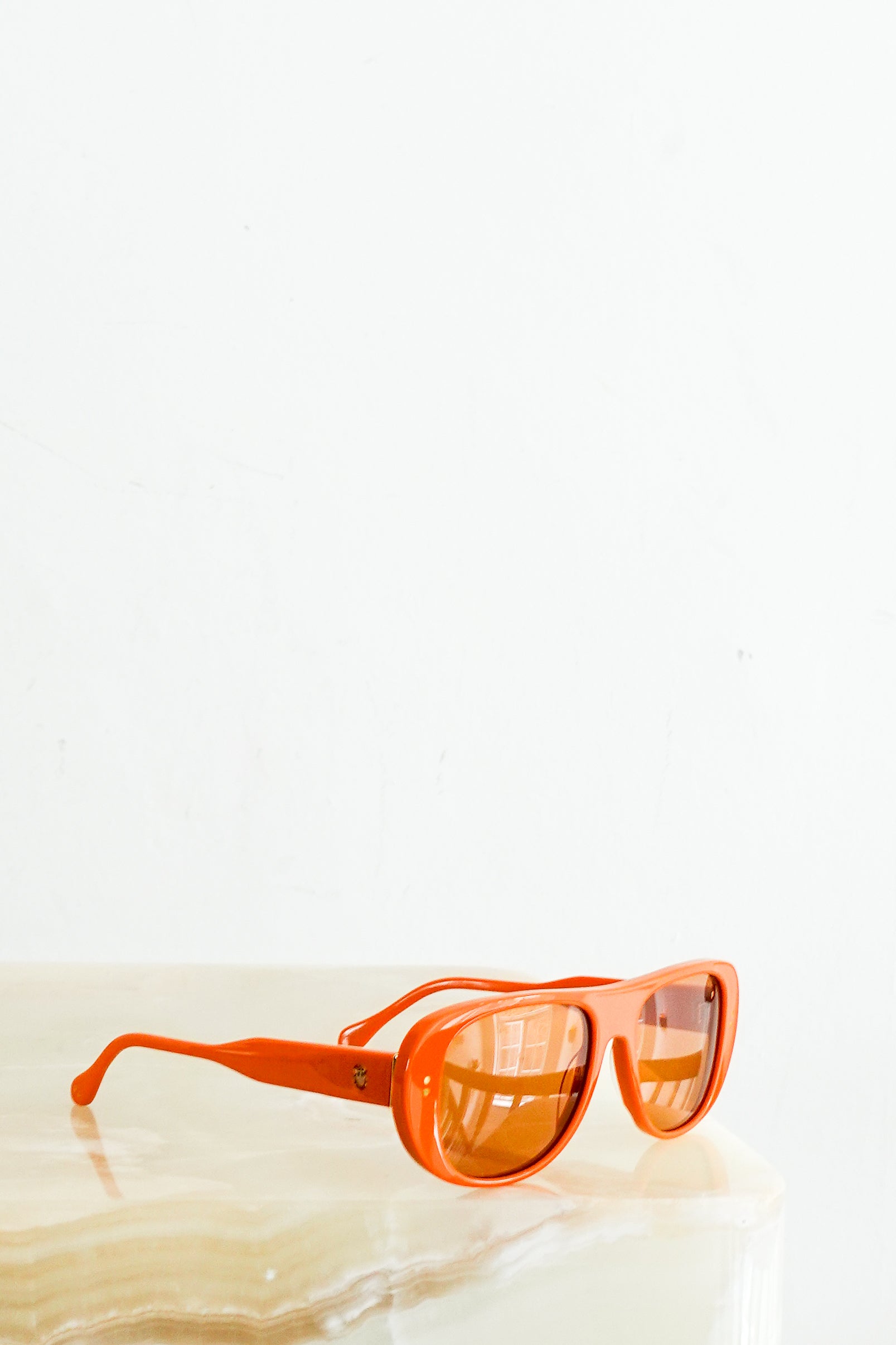 Claris Virot Orange Madura Sunglasses  RRP £175 | Preloved Authentic