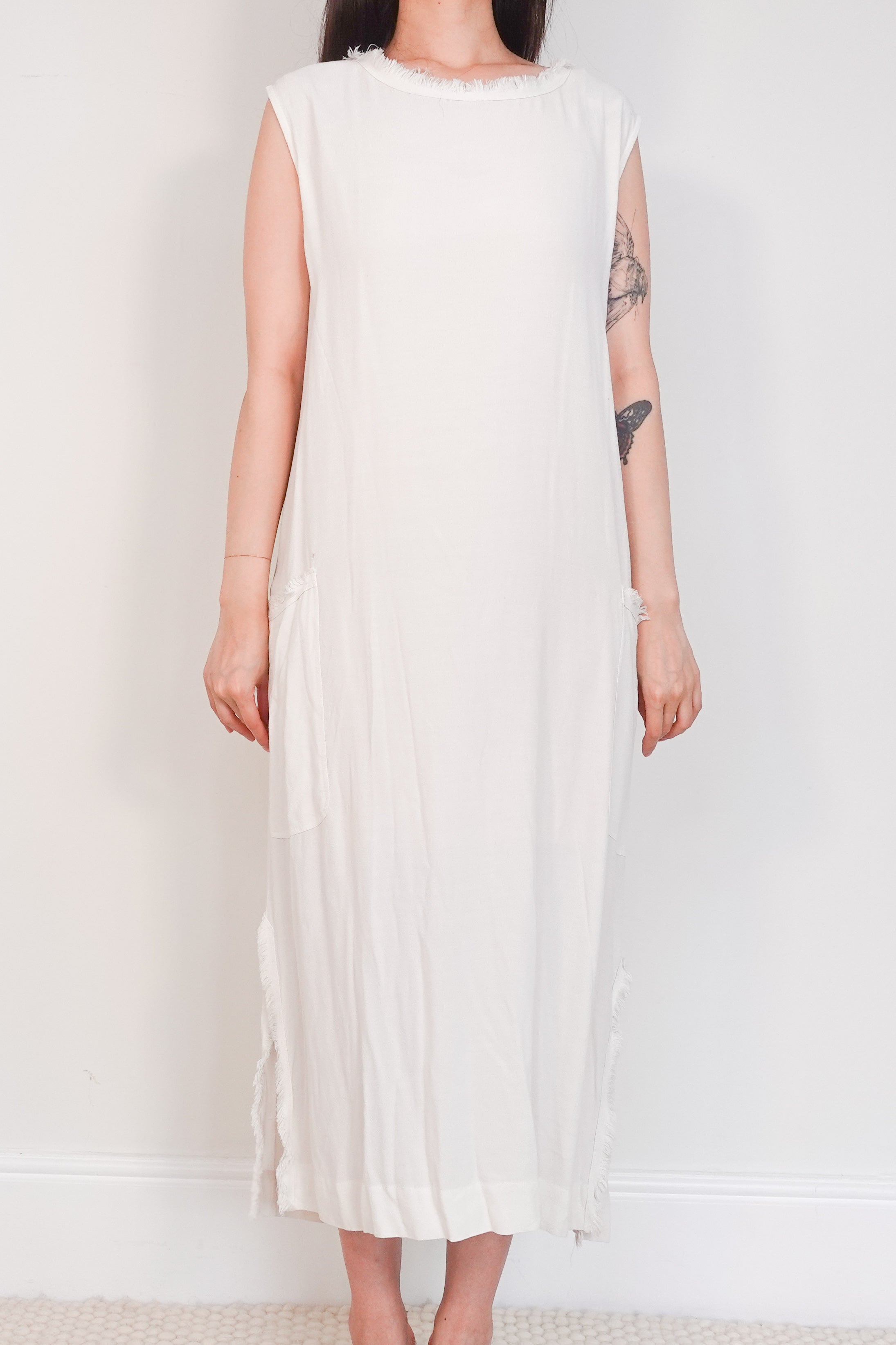 Maxi cream dress RRP £400