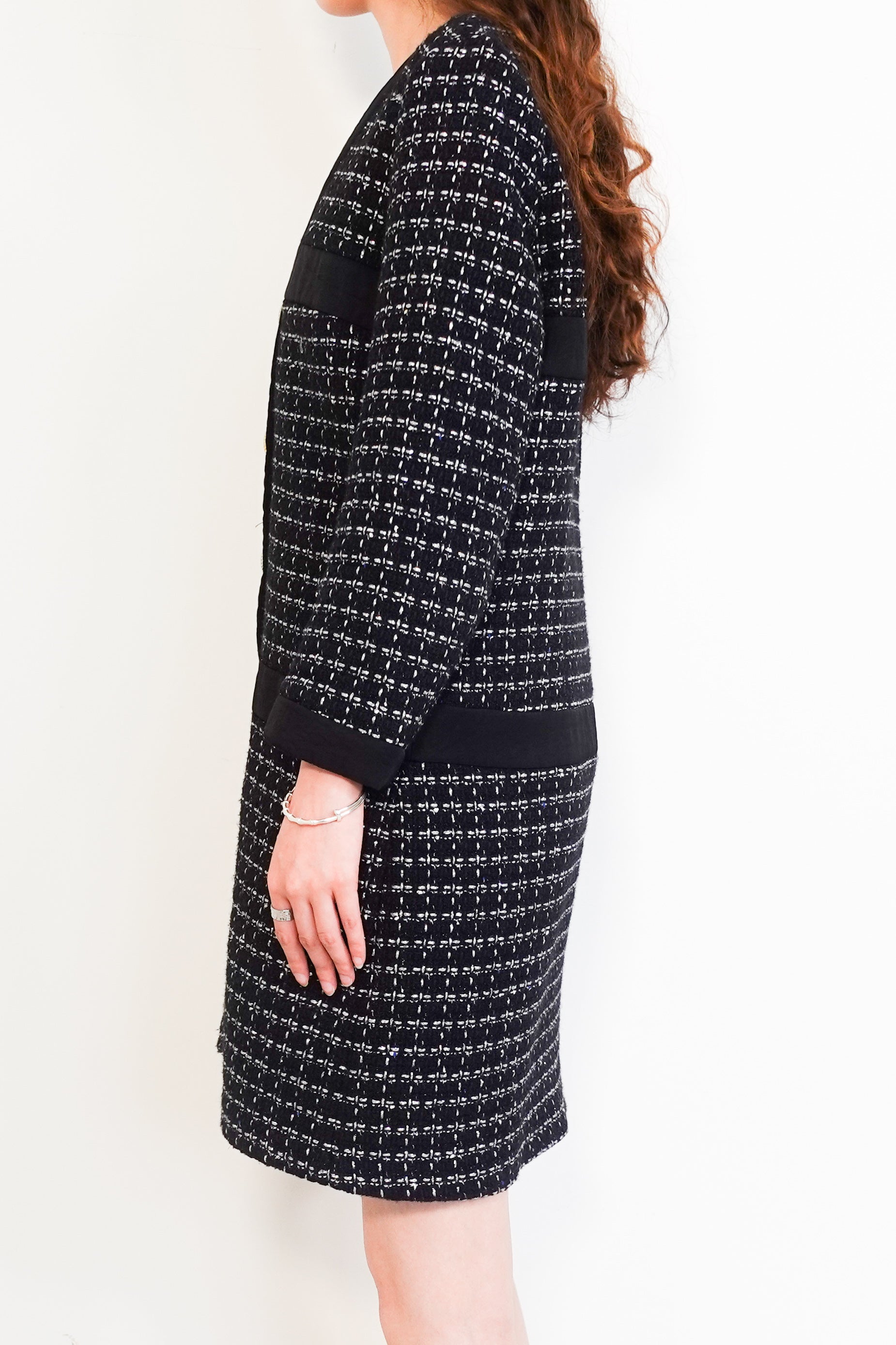 Boucle mini dress RRP £330