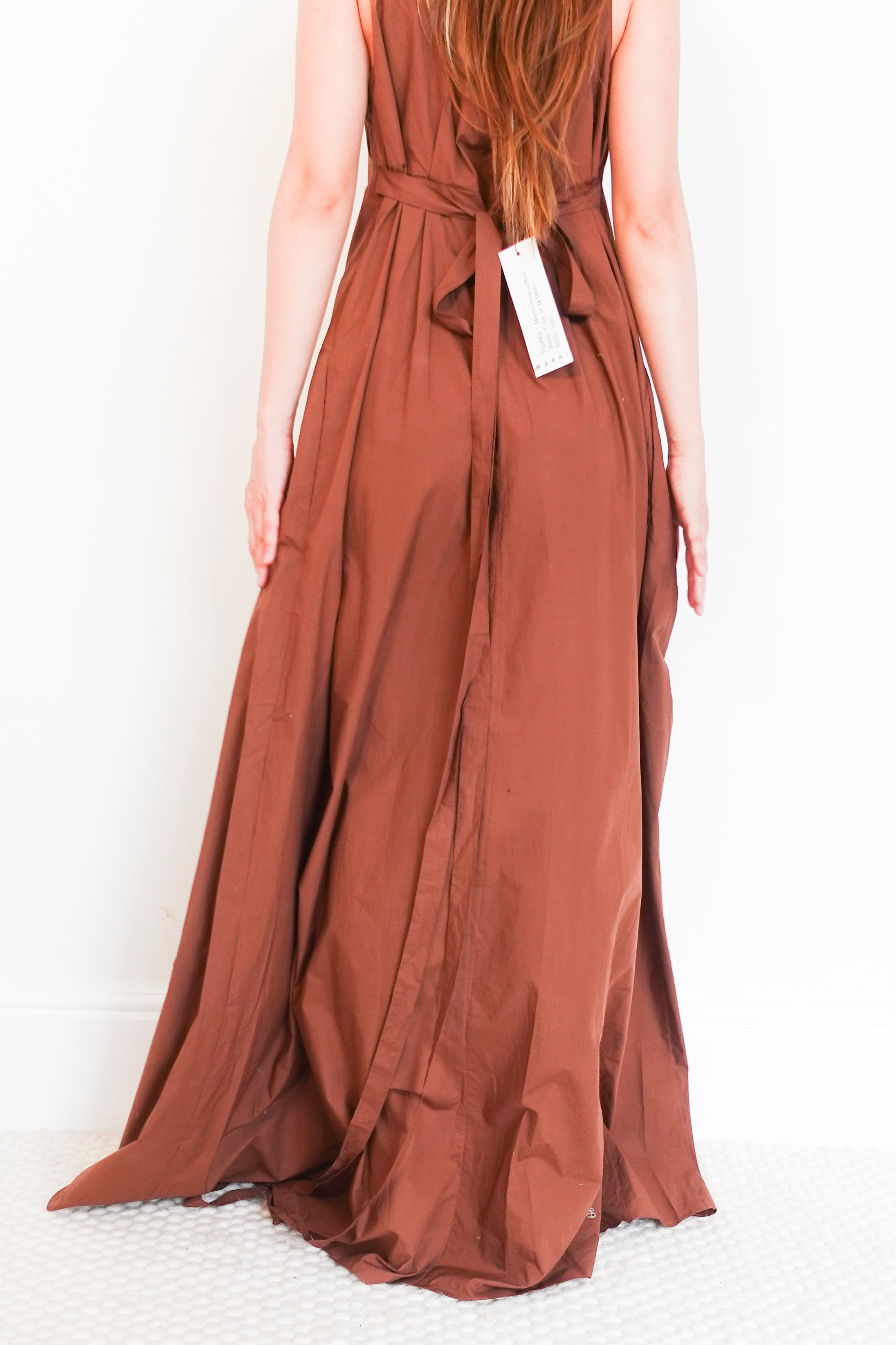 maxi dress in cotton RRP £500