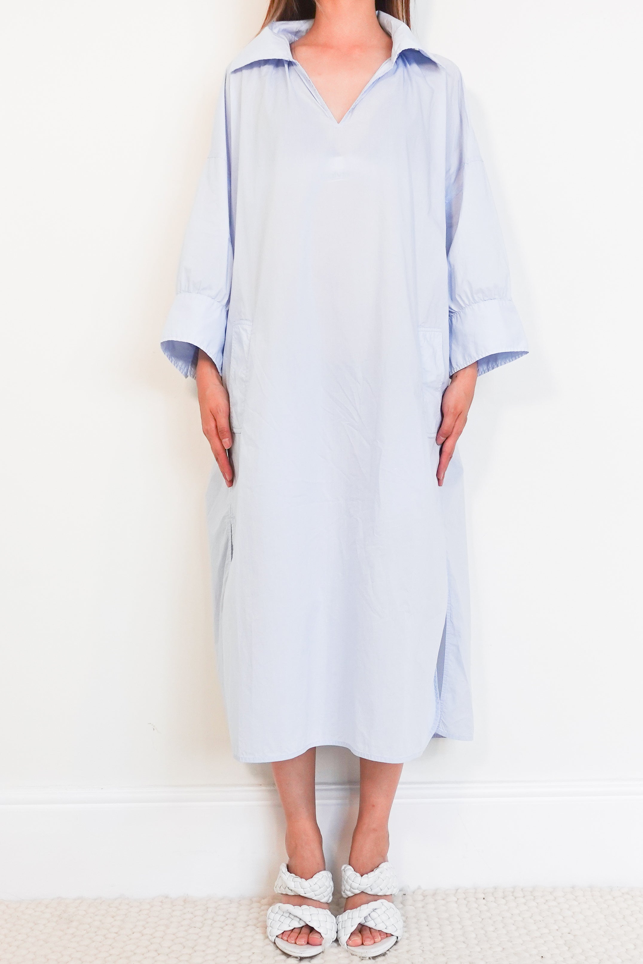 Colette coated cotton midi dress RRP £200