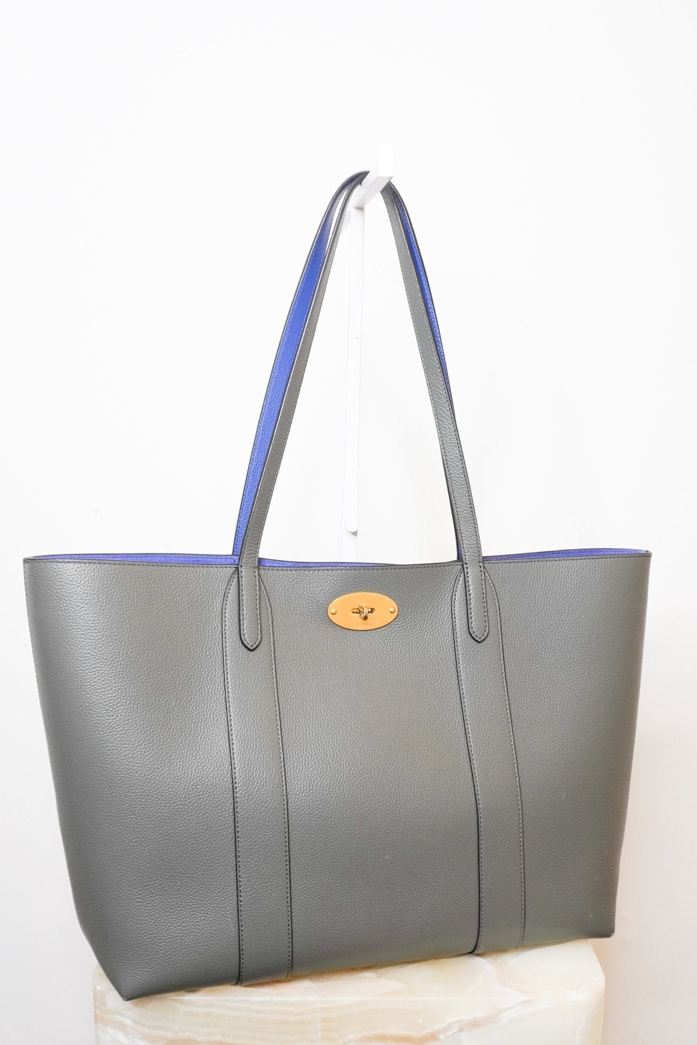 Mulberry Bayswater Grey Tote RRP £846 | Authentic Preloved - Reloved Again