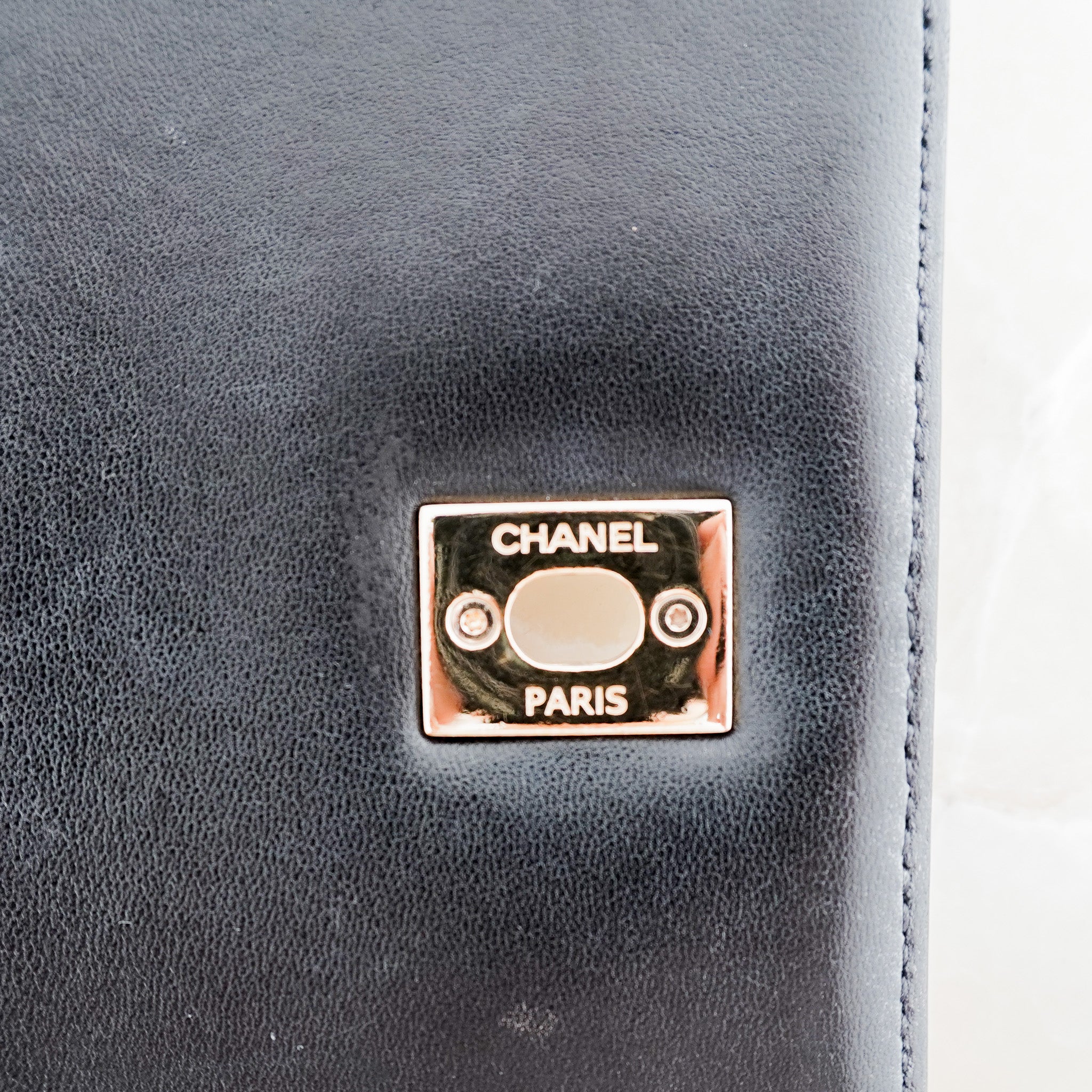 Chanel Large Lambskin Quilted Flap Bag with Top Handle | Authentic Preloved - Reloved Again