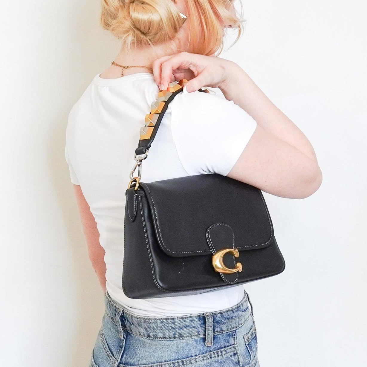 Fendi Mini Black Bag Strap | Authentic Preloved FINAL SALE - Reloved Again