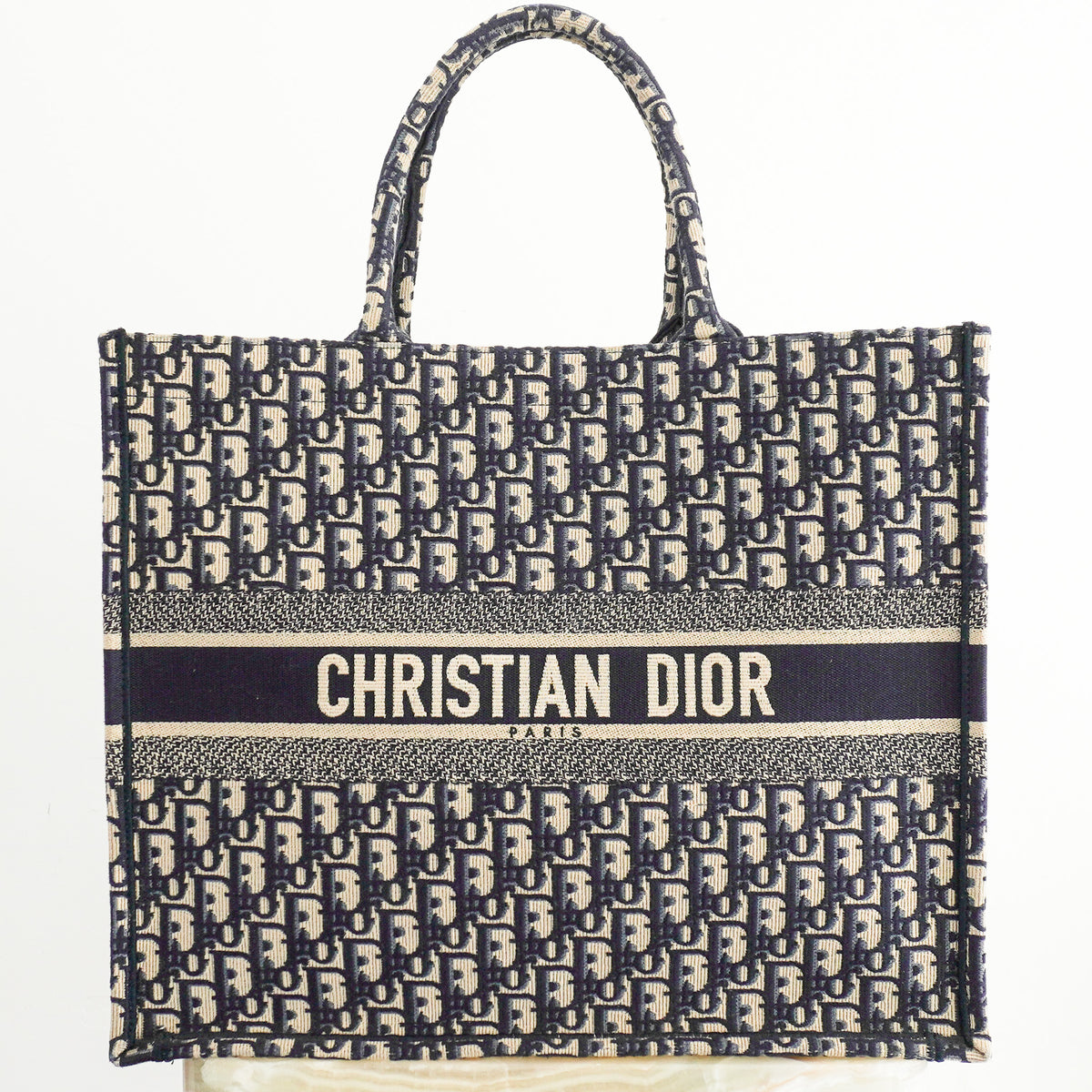 Christian Dior Large Oblique Book Tote Bag (RRP £2600) | Authentic Preloved