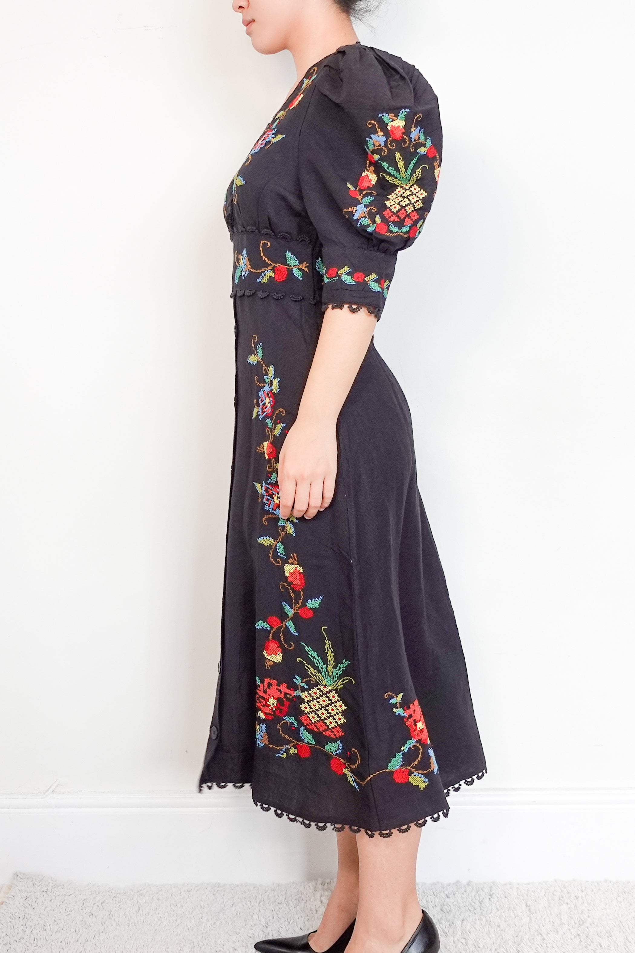 Farm Rio Embroidered Maxi dress RRP £300 | Authentic Preloved