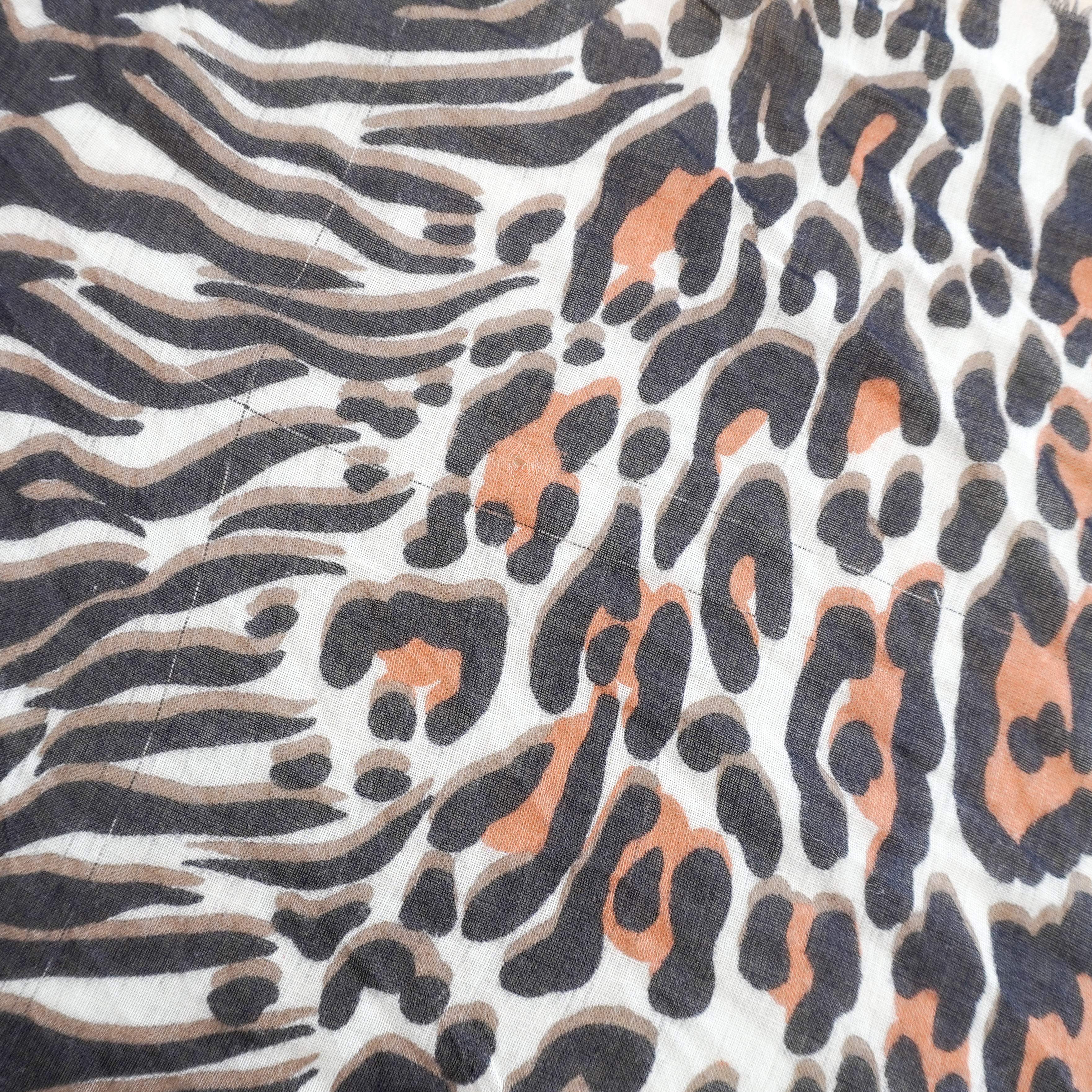Stella McCartney Multicolour Leopard Print Scarf (RRP £275) | Authentic Preloved FINAL SALE