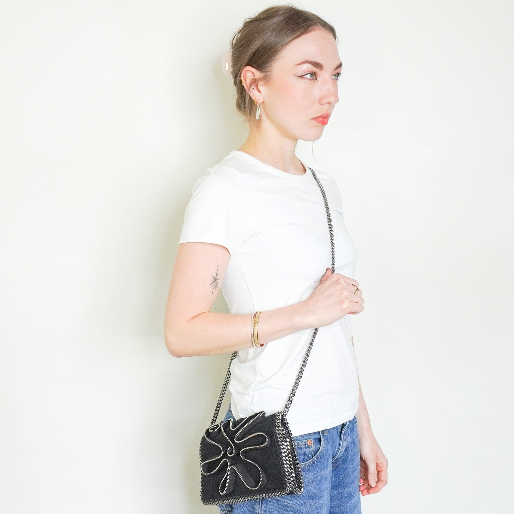 Stella McCartney Black Fabella Crossbody Bag RRP £540 | Authentic Preloved - Reloved Again