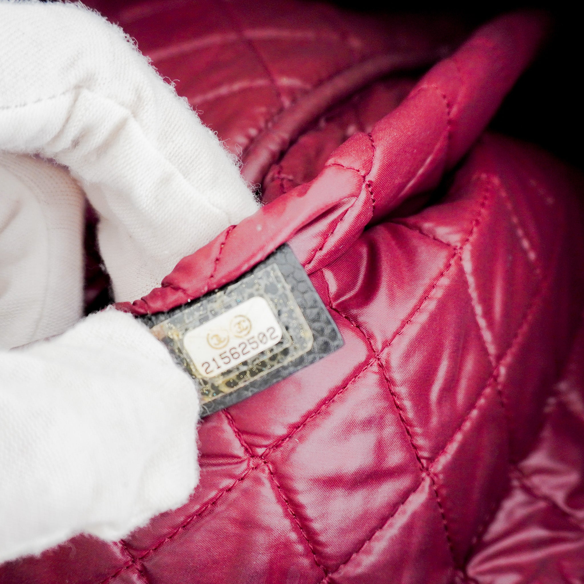Chanel Large Lambskin Quilted O Case Clutch | Authentic Preloved - Reloved Again