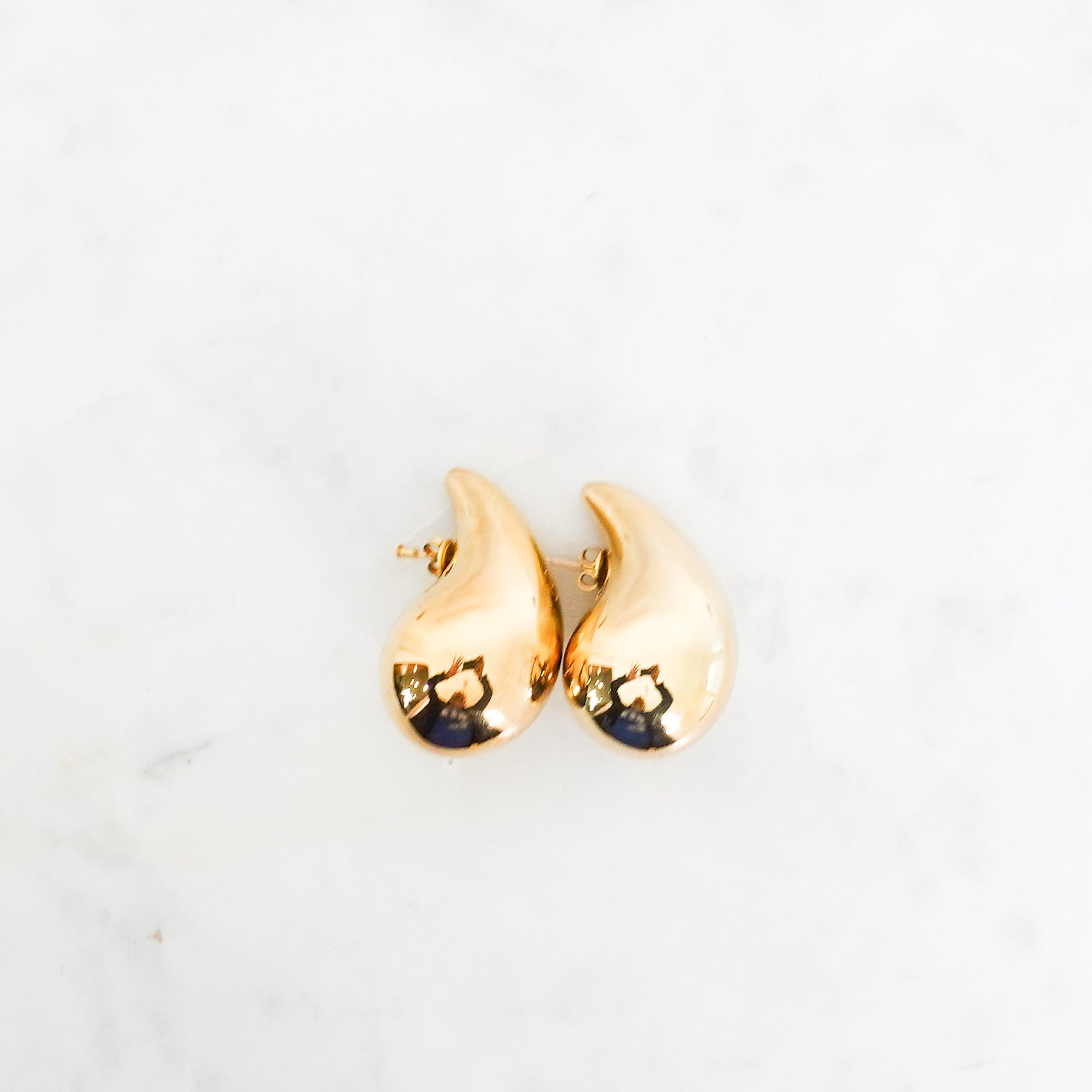 Chunky Gold Plated Earrings £860