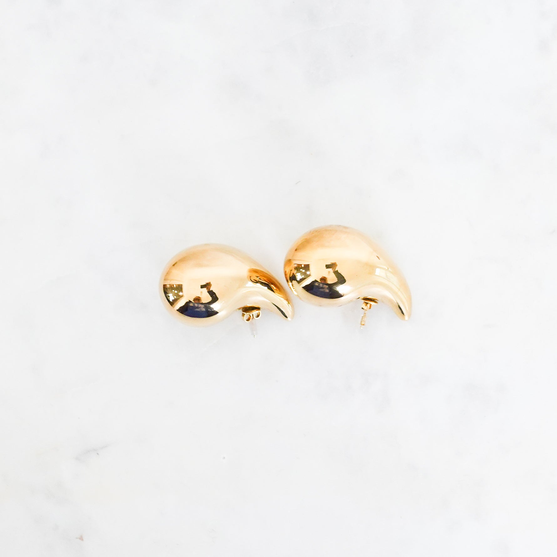 Chunky Gold Plated Earrings £860