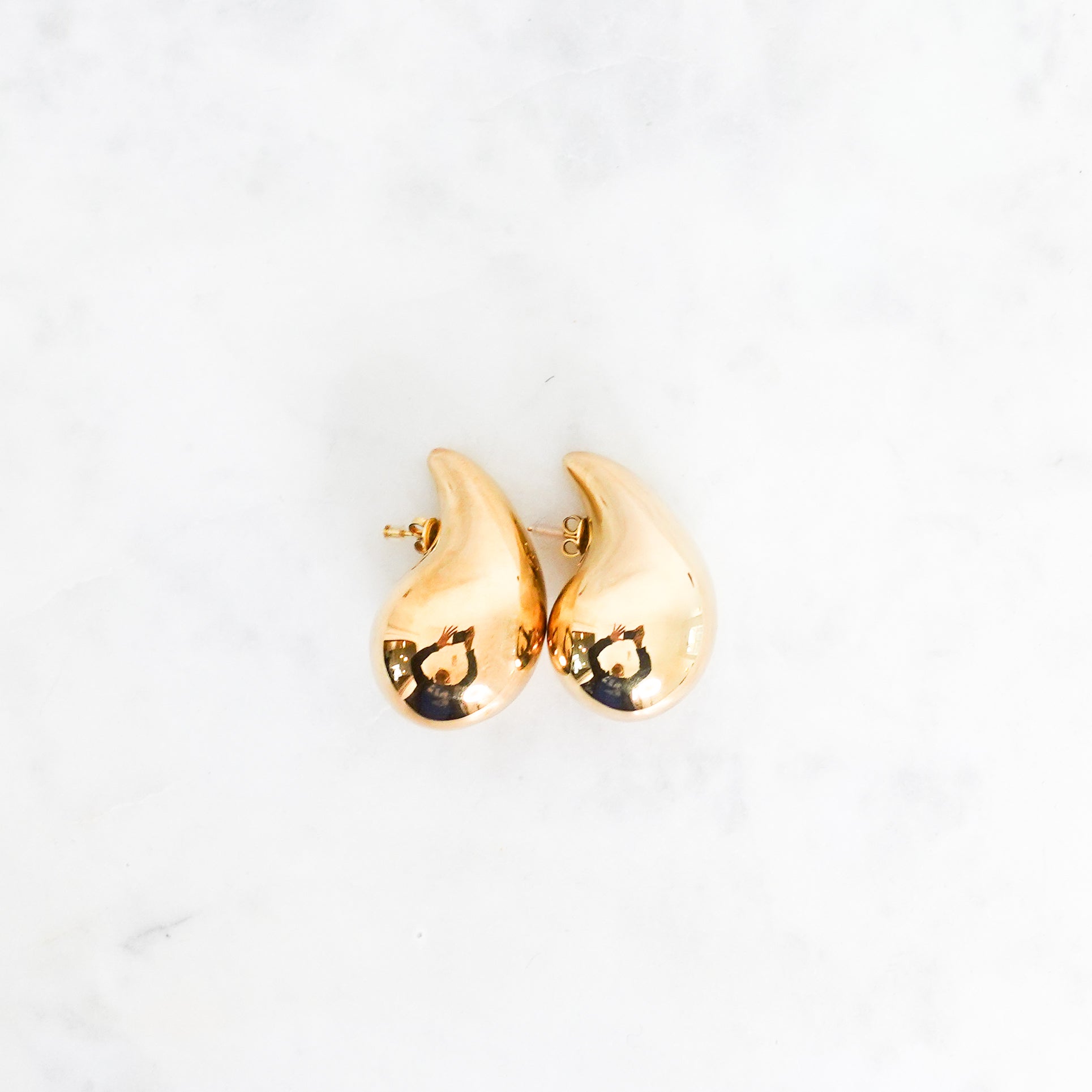 Chunky Gold Plated Earrings £860