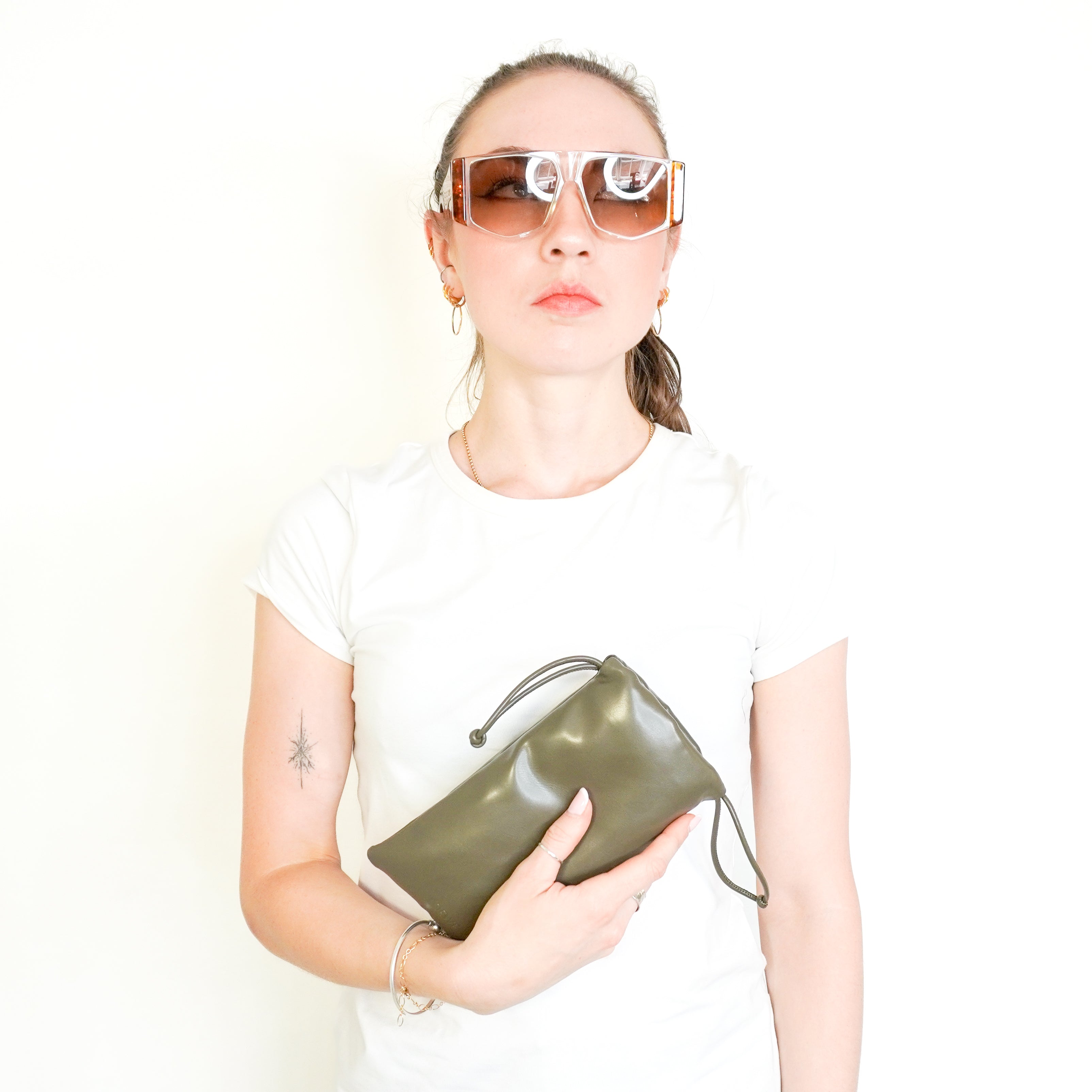 Loewe Translucent Amber Tortoiseshell Rectangular Sunglasses - LW40026U 26F (RRP £330) | Authentic Preloved FINAL SALE