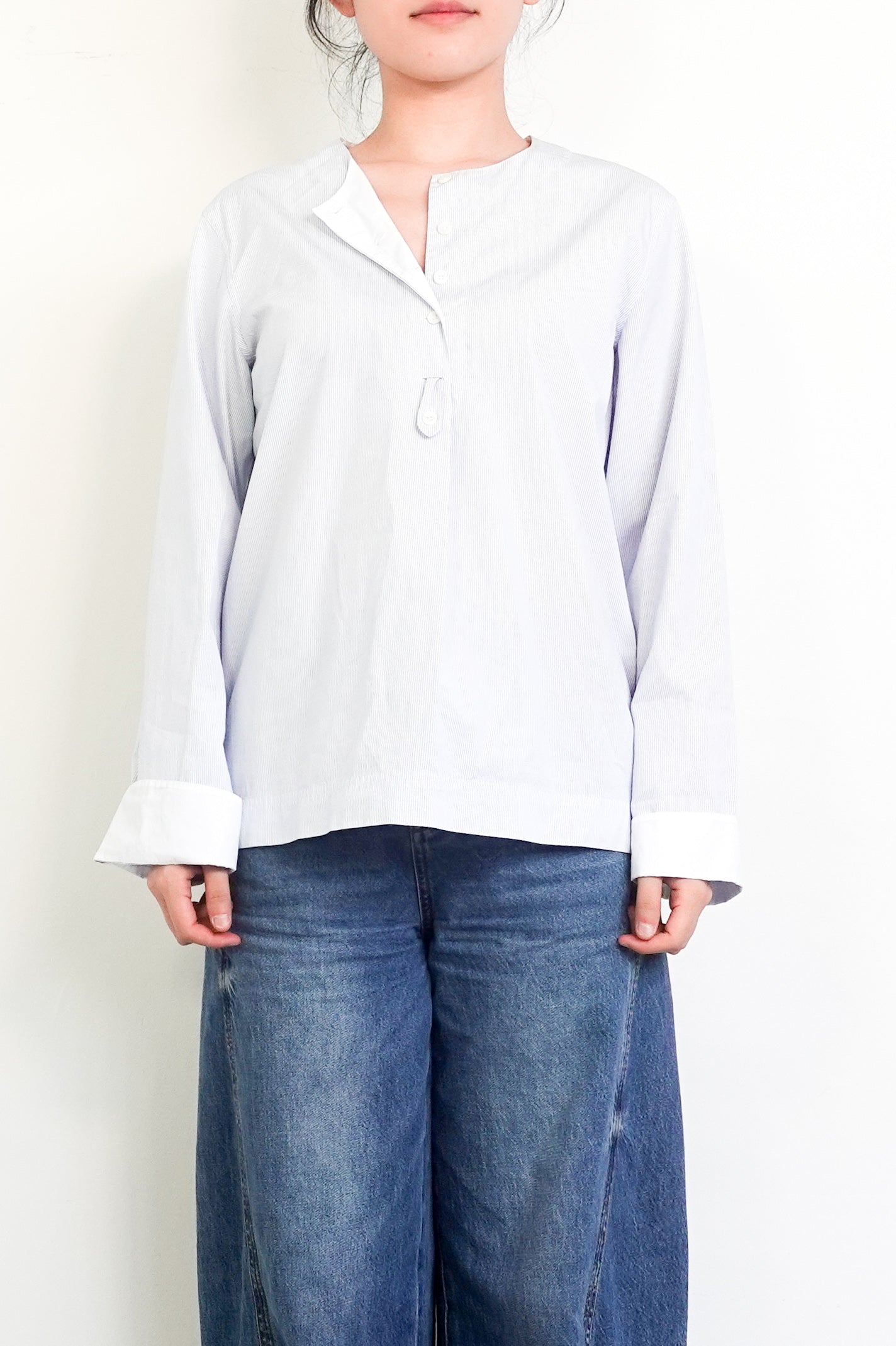 striple long sleeves linen dress women 4828 striple long sleeves linen dress women 4828