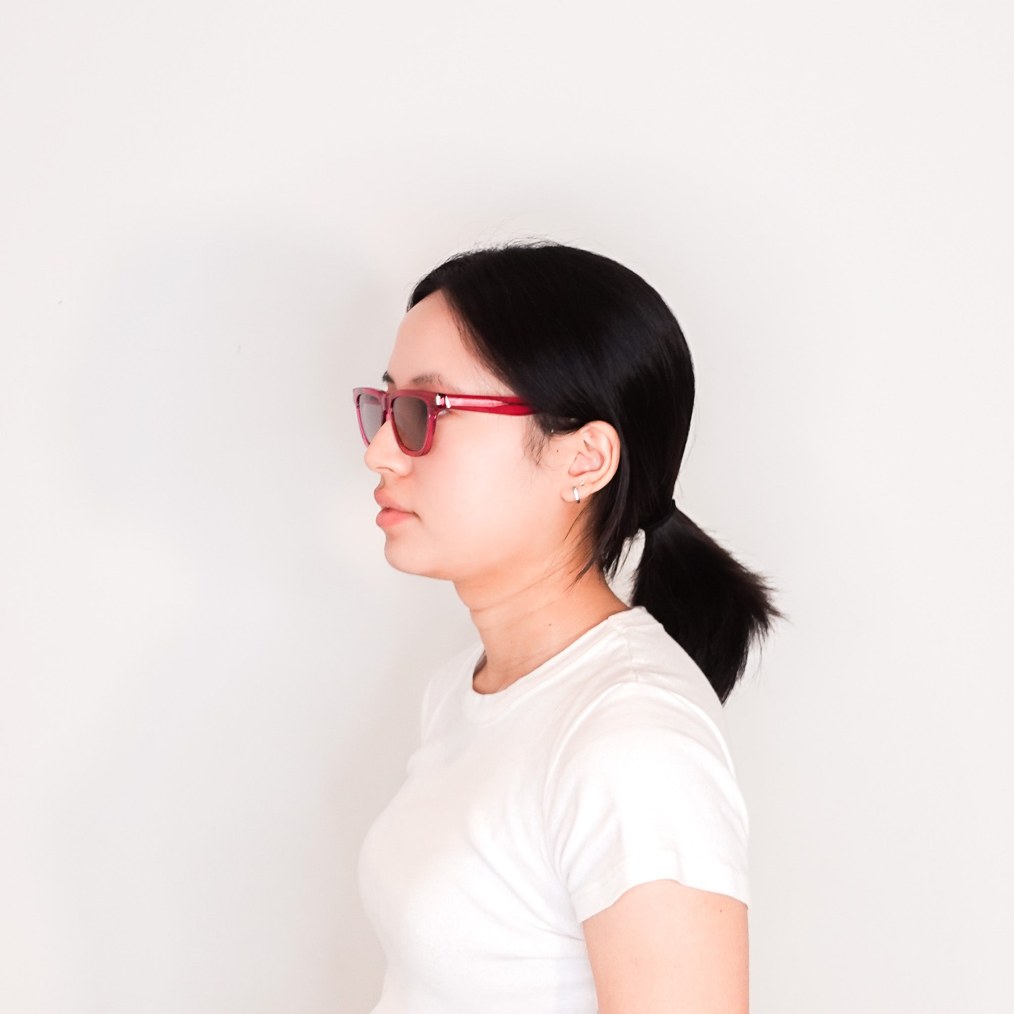 Saint Laurent Pink Rectangle Sunglasses RRP £300 | Authentic Preloved FINAL SALE - Reloved Again