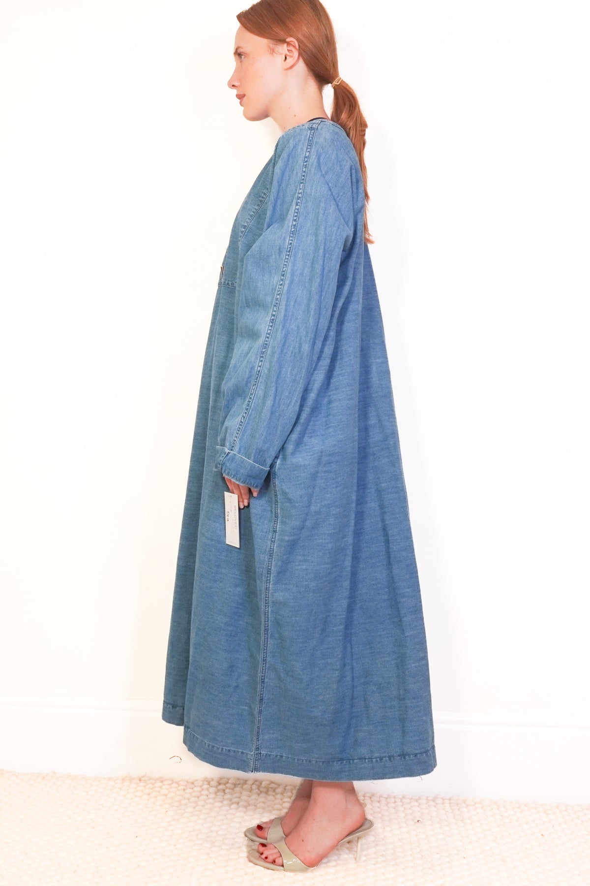 Valentino Garavani Denim Maxi Dress (RRP £1200) | Authentic Preloved