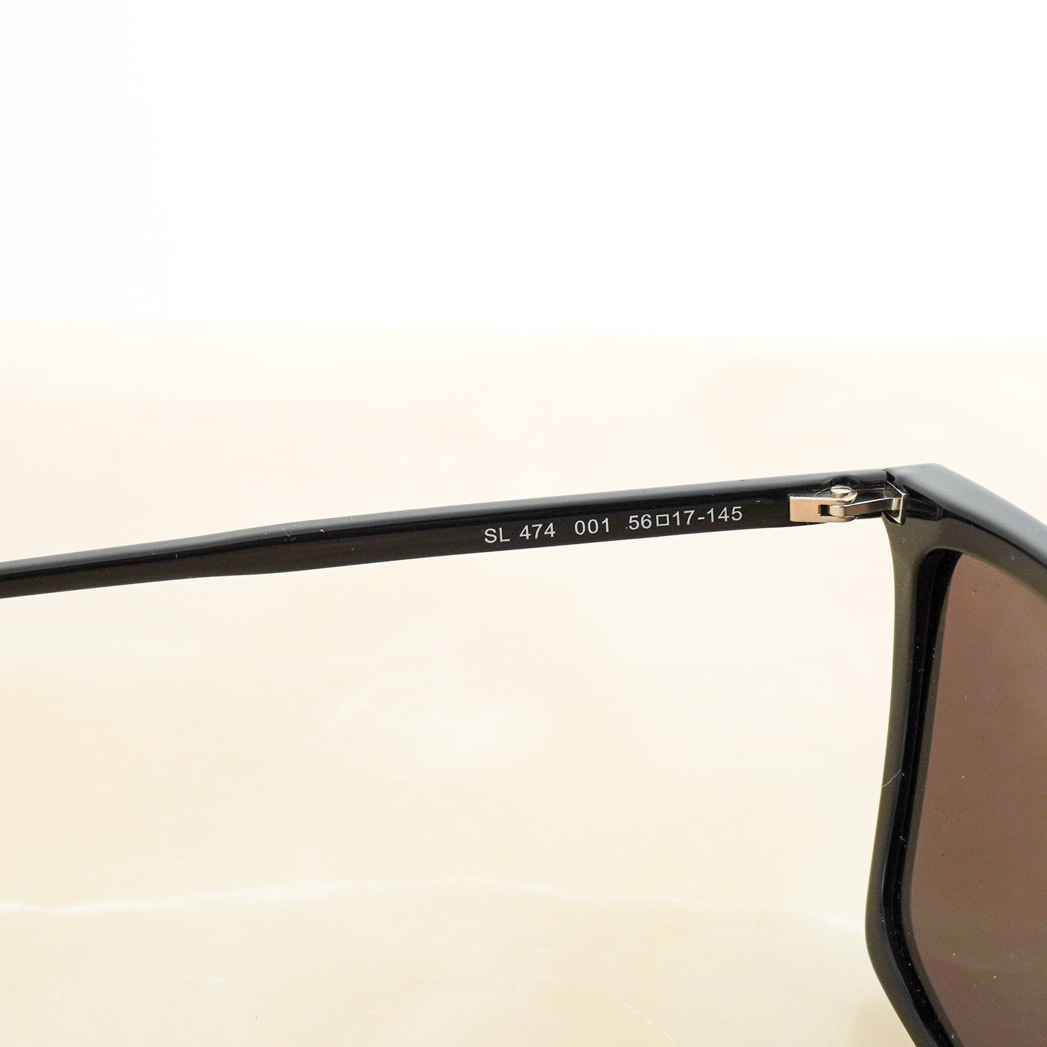 Saint Laurent Oversized Black Square Sunglasses (RRP £380) | Authentic Preloved FINAL SALE